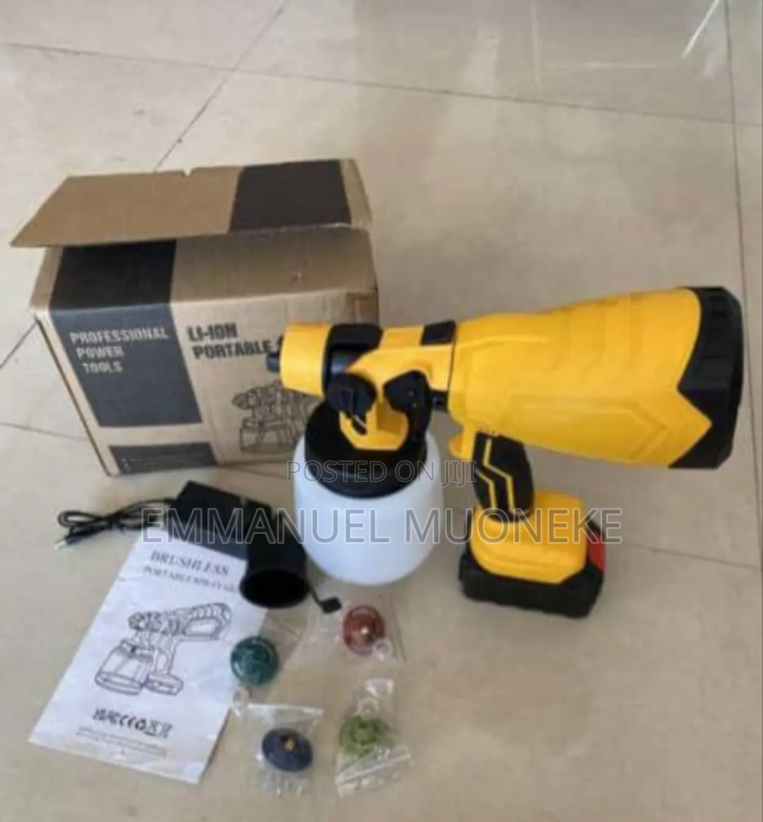 Dewalt Cordless Portable Spray Gun.