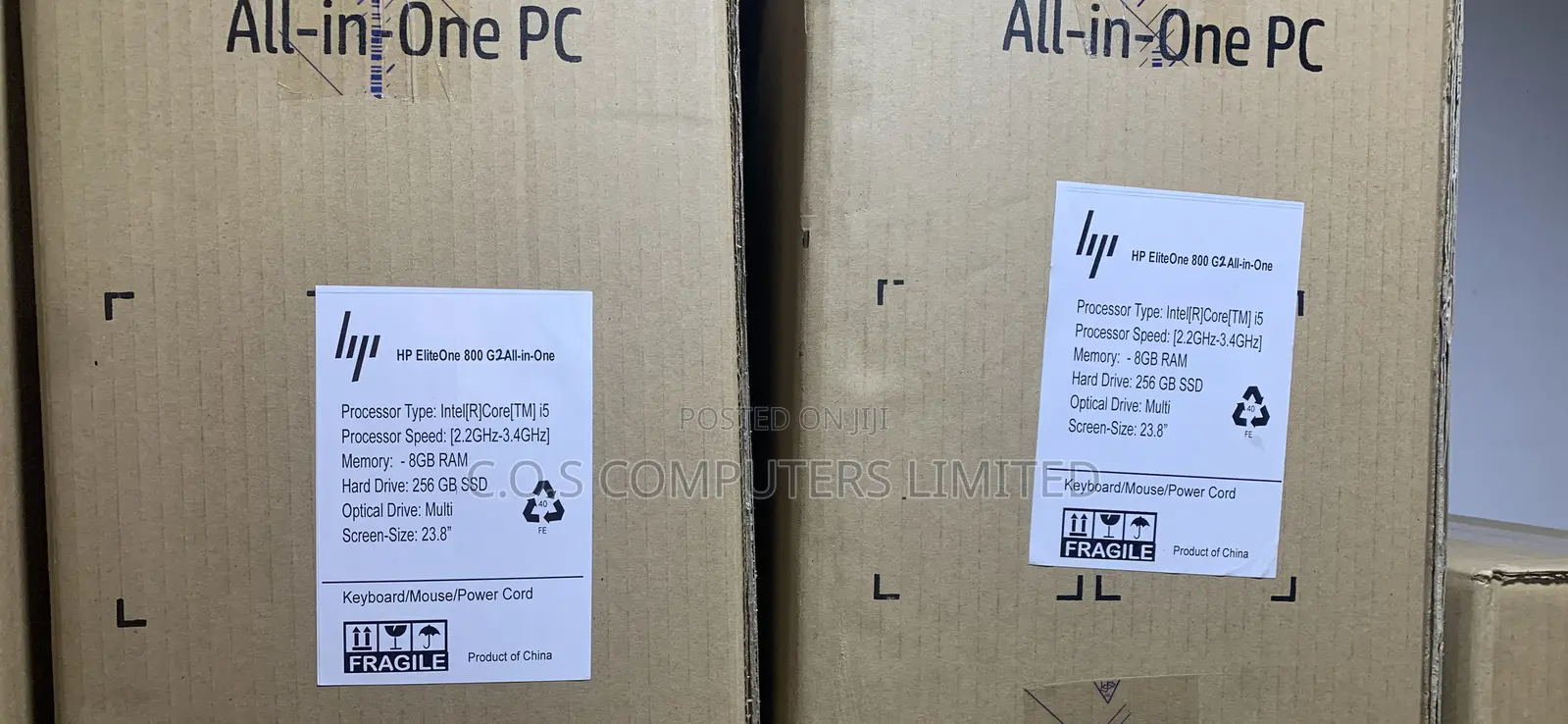 New Desktop Computer HP EliteOne 800 8GB Intel Core i5 SSD 256GB