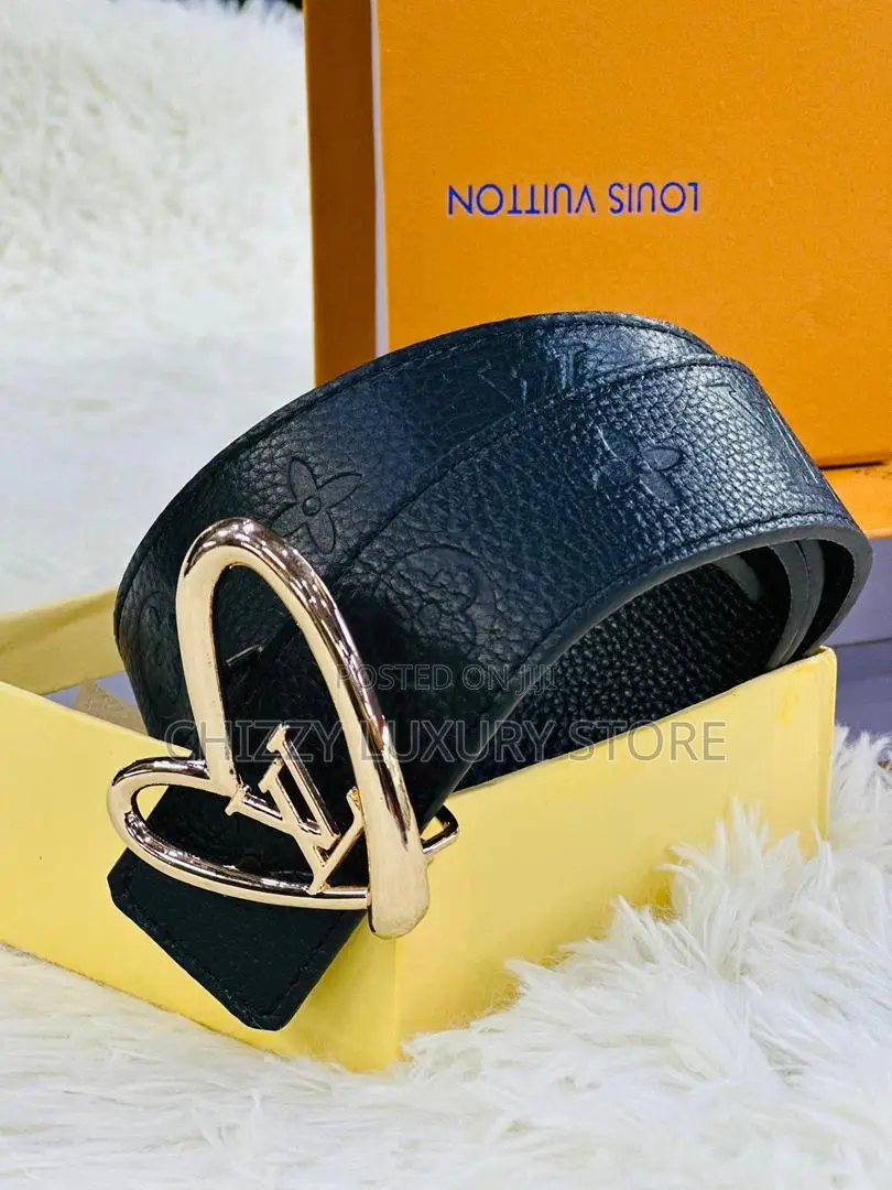 Louis Vuitton Quality Luxury Men Genuine Leather Belt