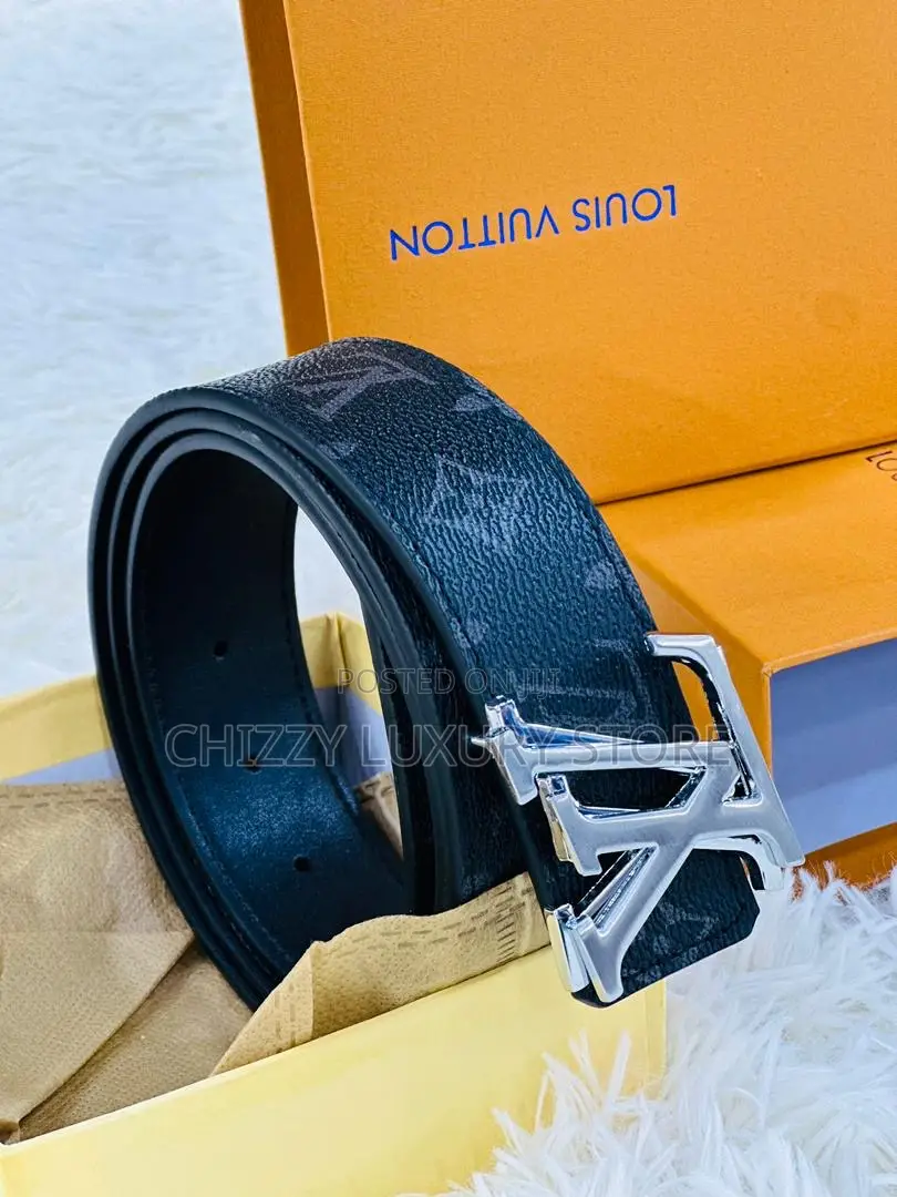 Louis Vuitton Quality Luxury Men Genuine Leather Belt