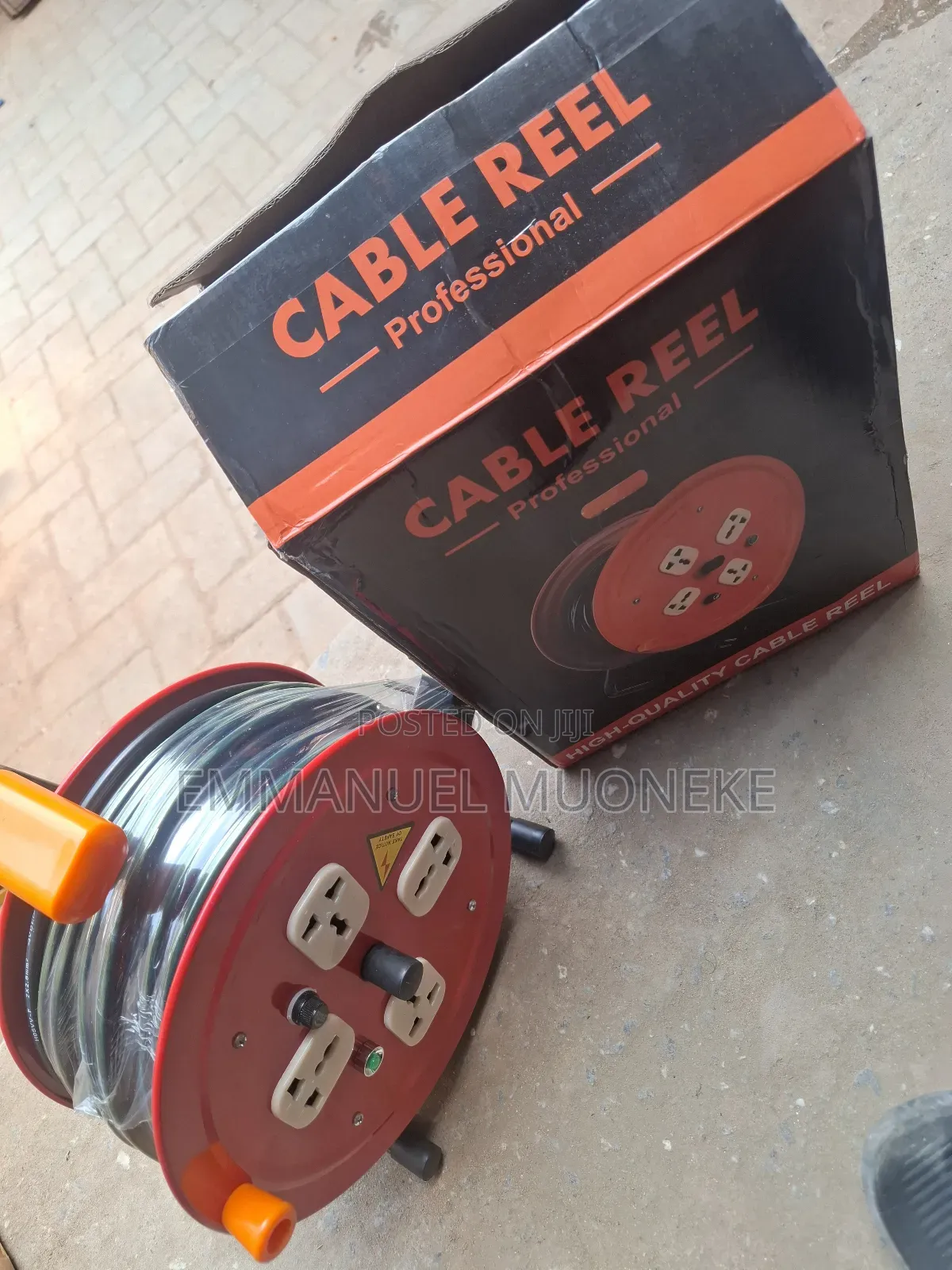 55mm Cable Reel High-quality, Heavy-duty Extension Cable Reel.