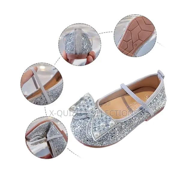 Girls’ Sparkle Mary Jane Flats (23-36)