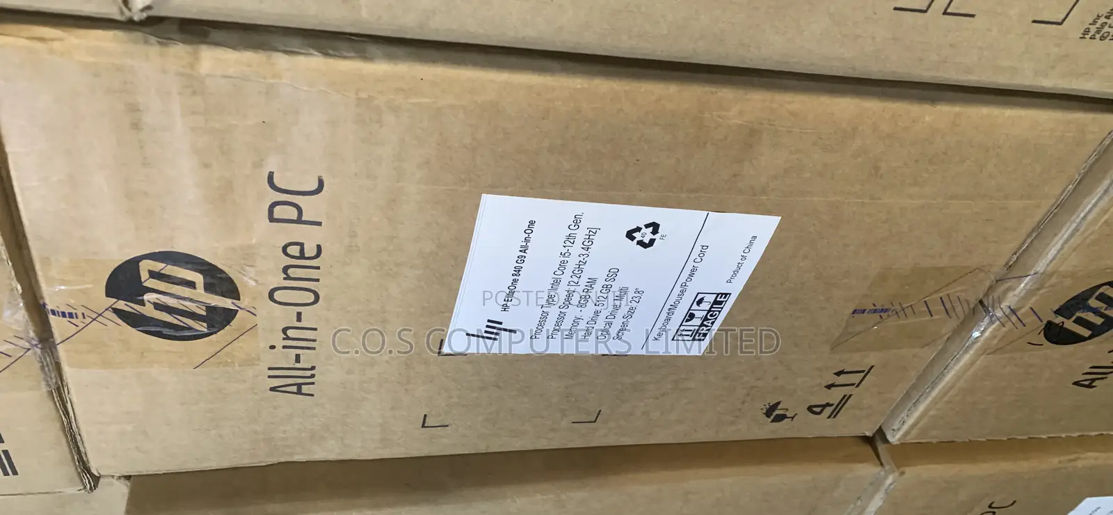 New Desktop Computer HP EliteOne 840 G9 8GB Intel Core i5 SSD 512GB