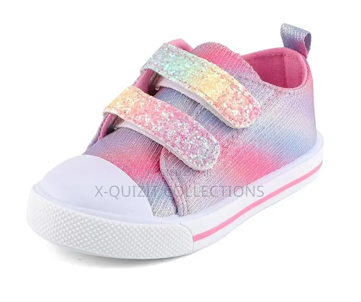 Kid Rainbow Ombre Sparkle Shoes (21-27)