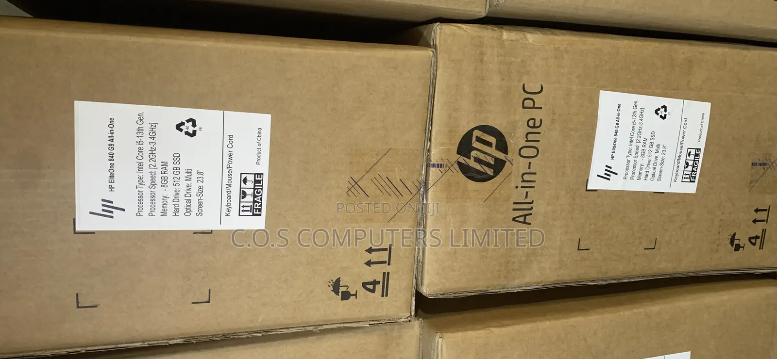 New Desktop Computer HP EliteOne 840 G9 8GB Intel Core i5 SSD 512GB
