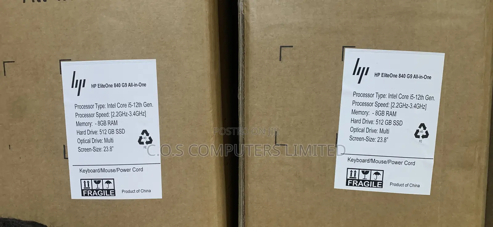 New Desktop Computer HP EliteOne 840 G9 8GB Intel Core i5 SSD 512GB