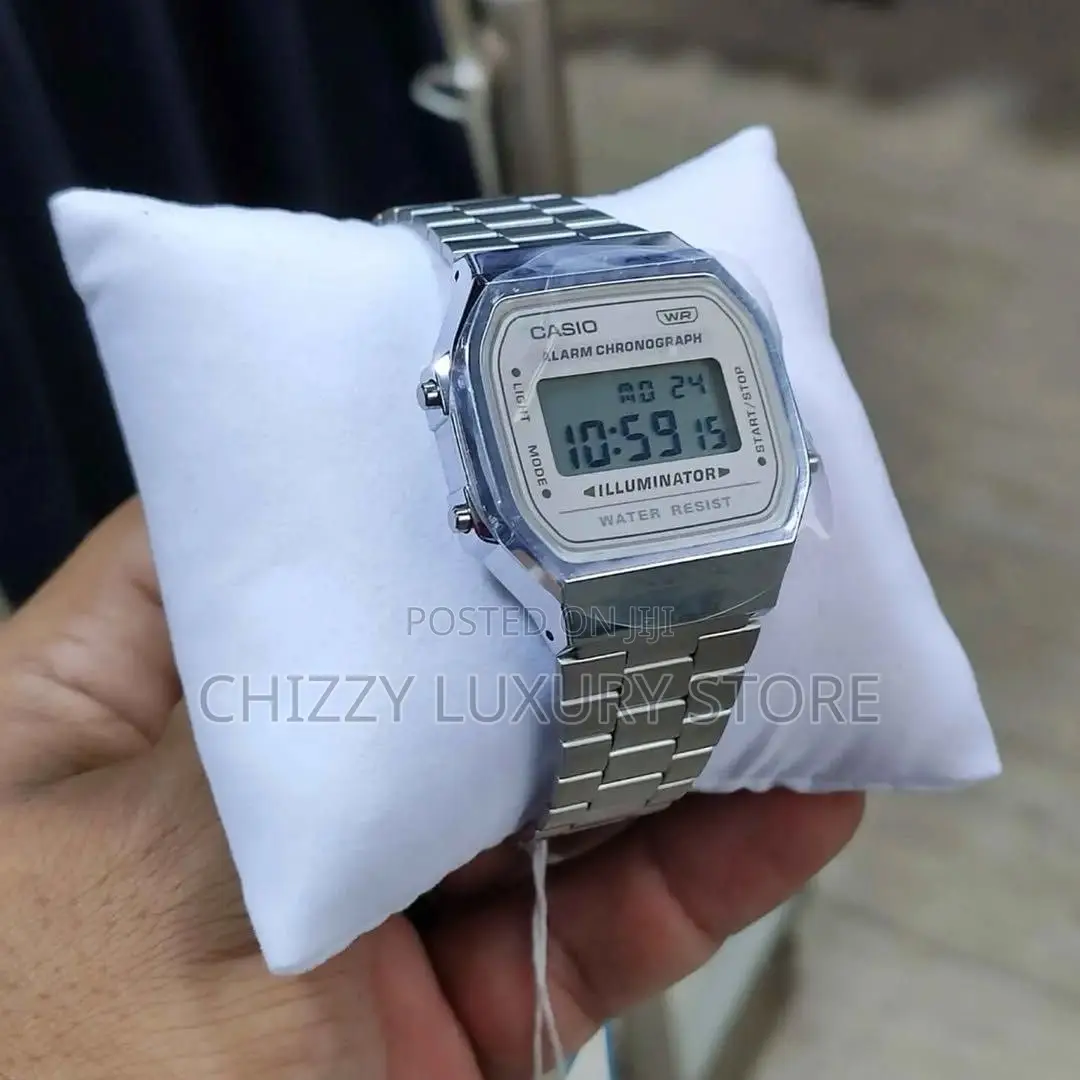 Casio Quality Luxury Men Chain Strap Wristwatch