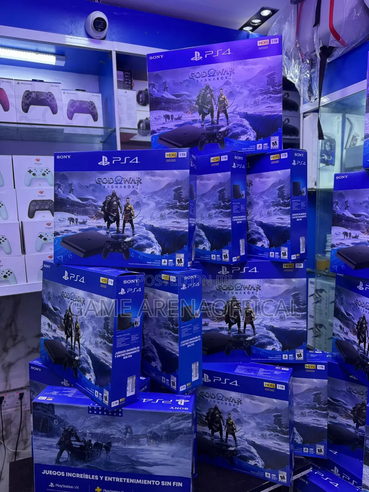 Ps4 Slim Console – Boxed With Ragnarök Game