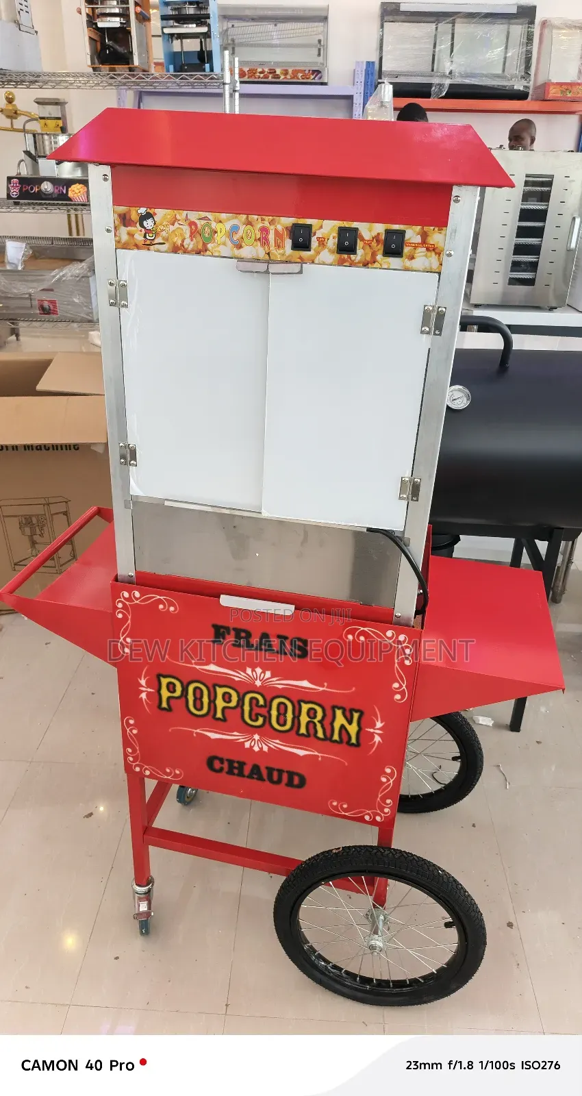 Popcorn With Cart