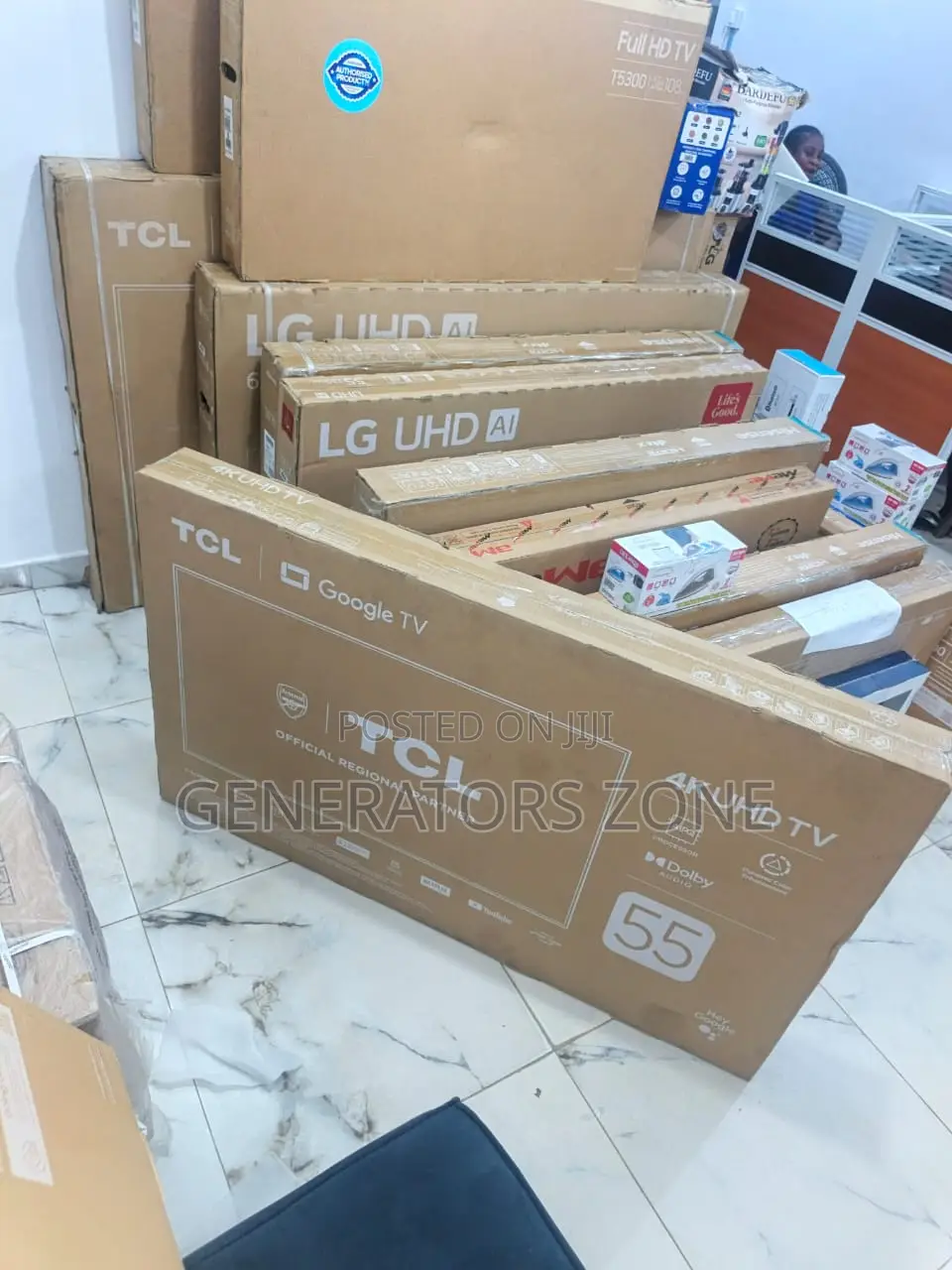 TCL 55v6b Flat 55-Inch Google Uhd Tv