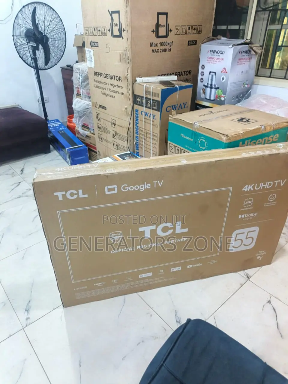 TCL 55v6b Flat 55-Inch Google Uhd Tv