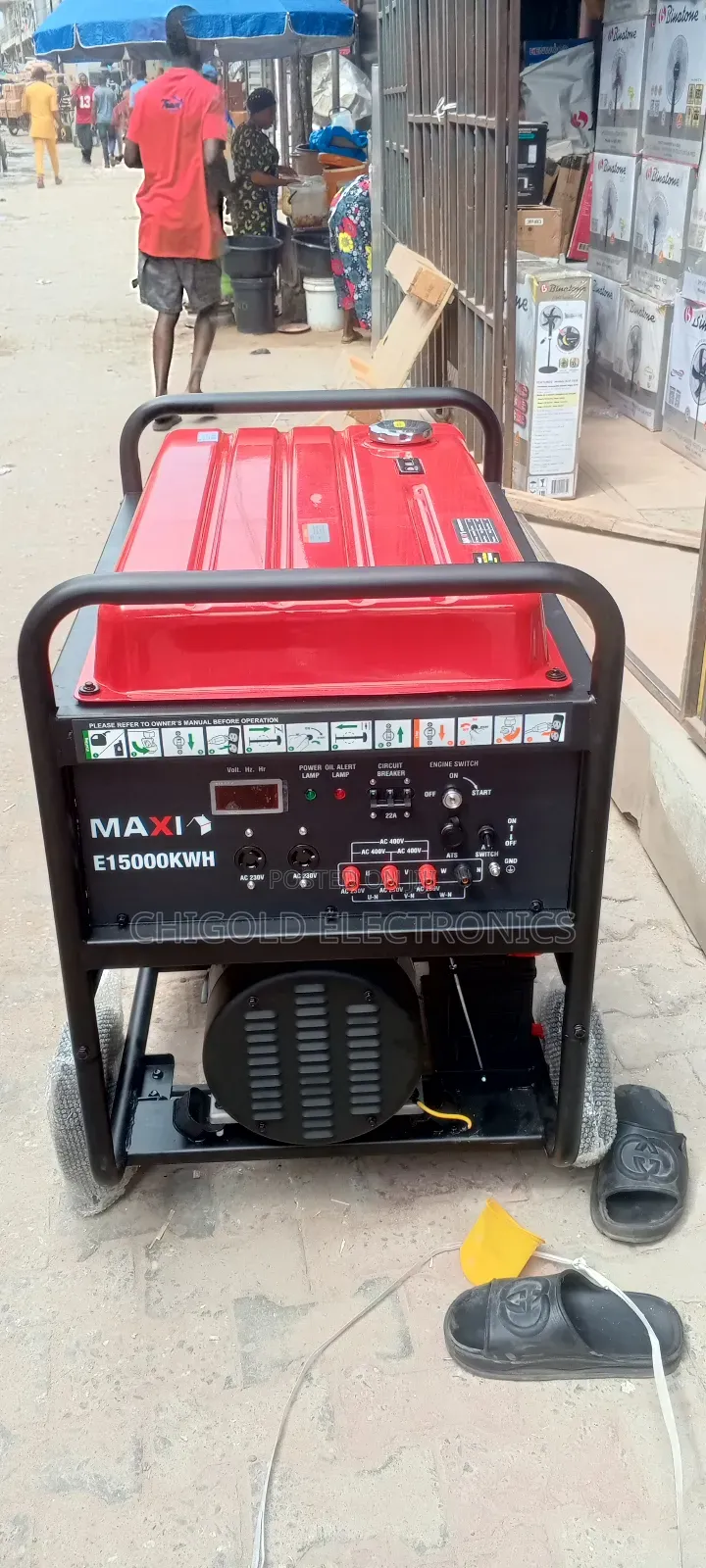 Original Maxi Generator 15 Kva 100% Copper Coil