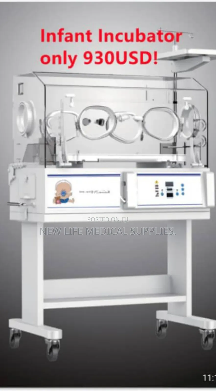 Infant Neonatal Baby Incubator
