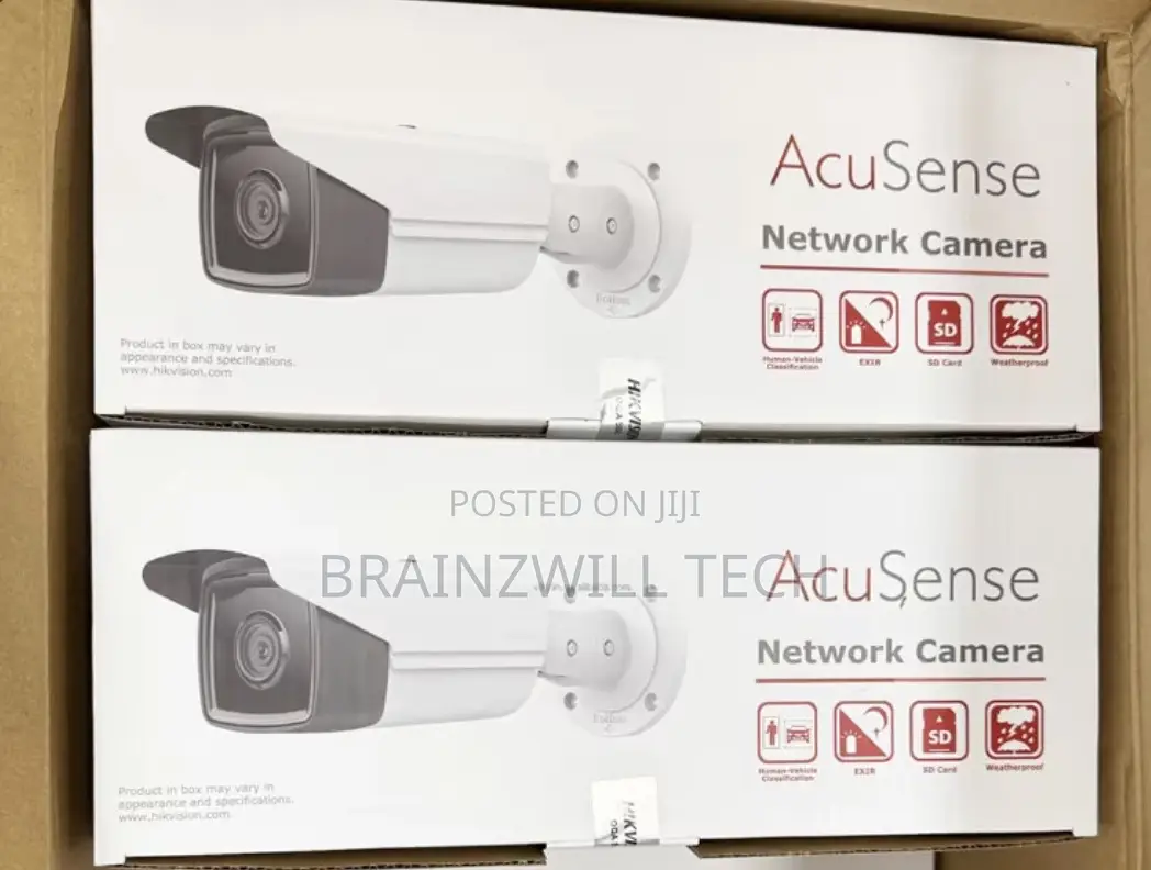 Hikvision 4mp Ip Acusense Fixed Bullet Camera (Ds-2cd2t43g2-2i)
