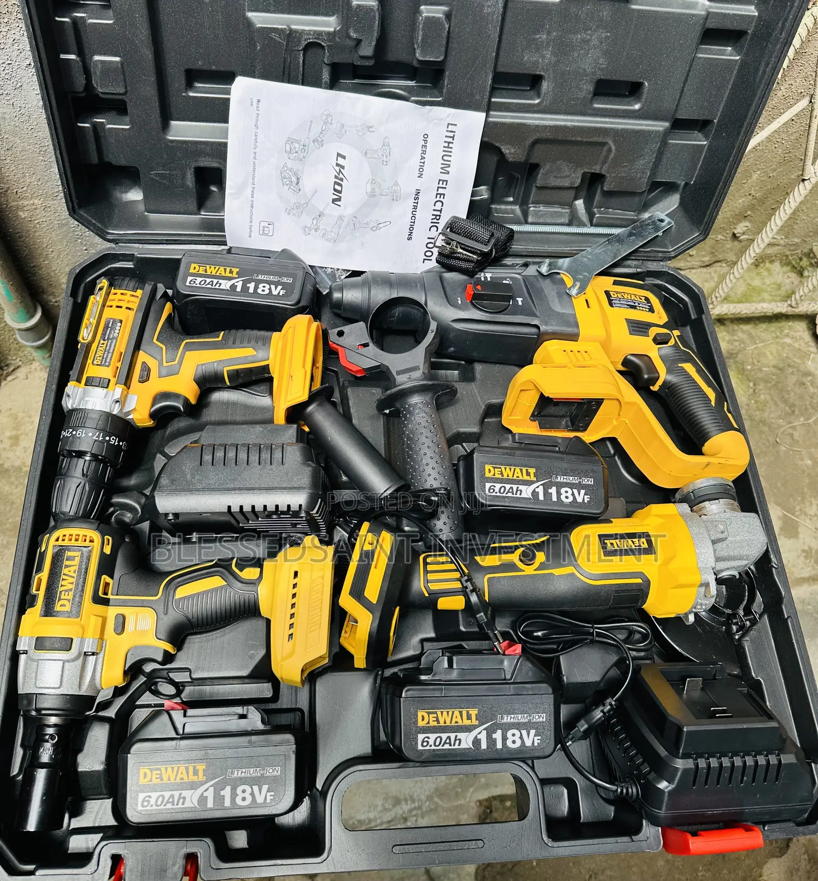 Cordless 4in1 Tools Set 280v