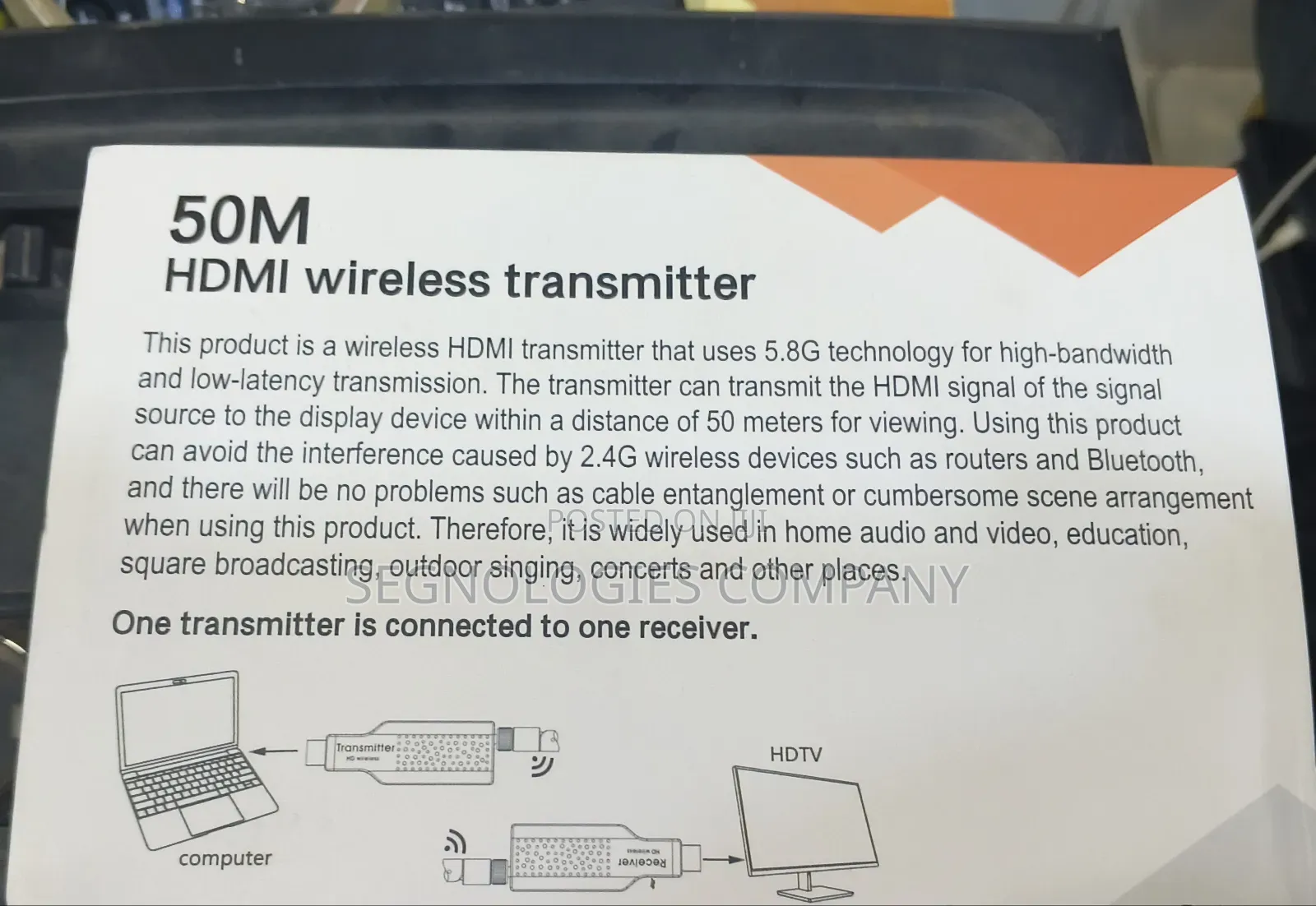 Wireless Transmitter 50meters