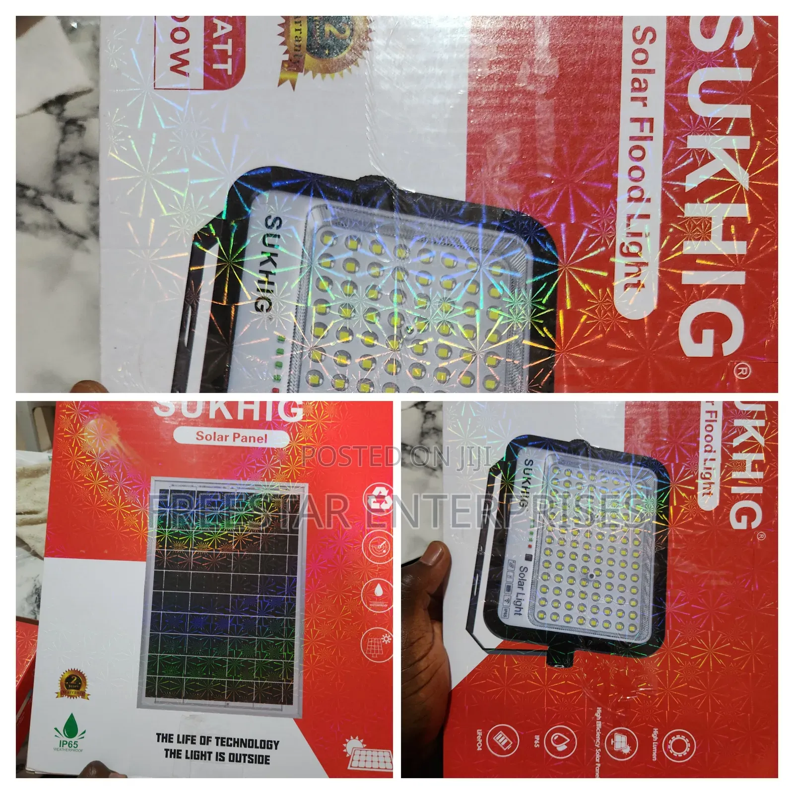 Sukhig 300w Flood Light Solar Panel.