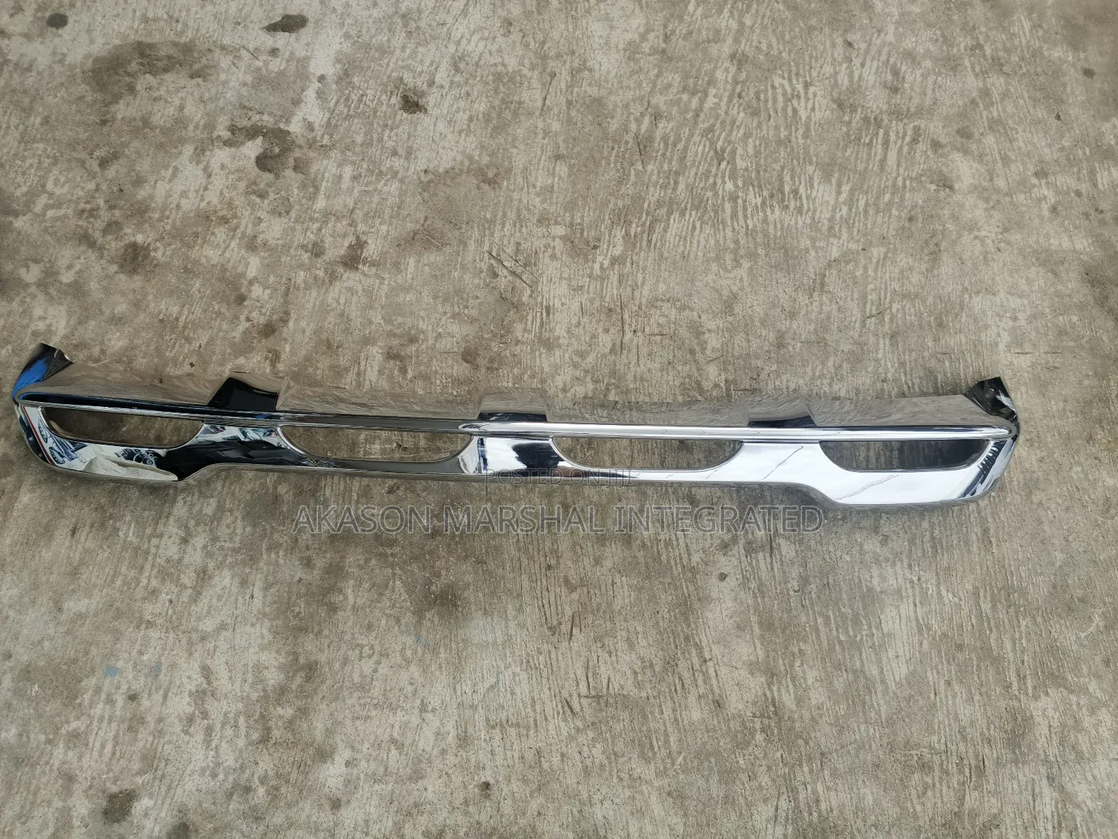 Front Bumper Chrome GLB 250