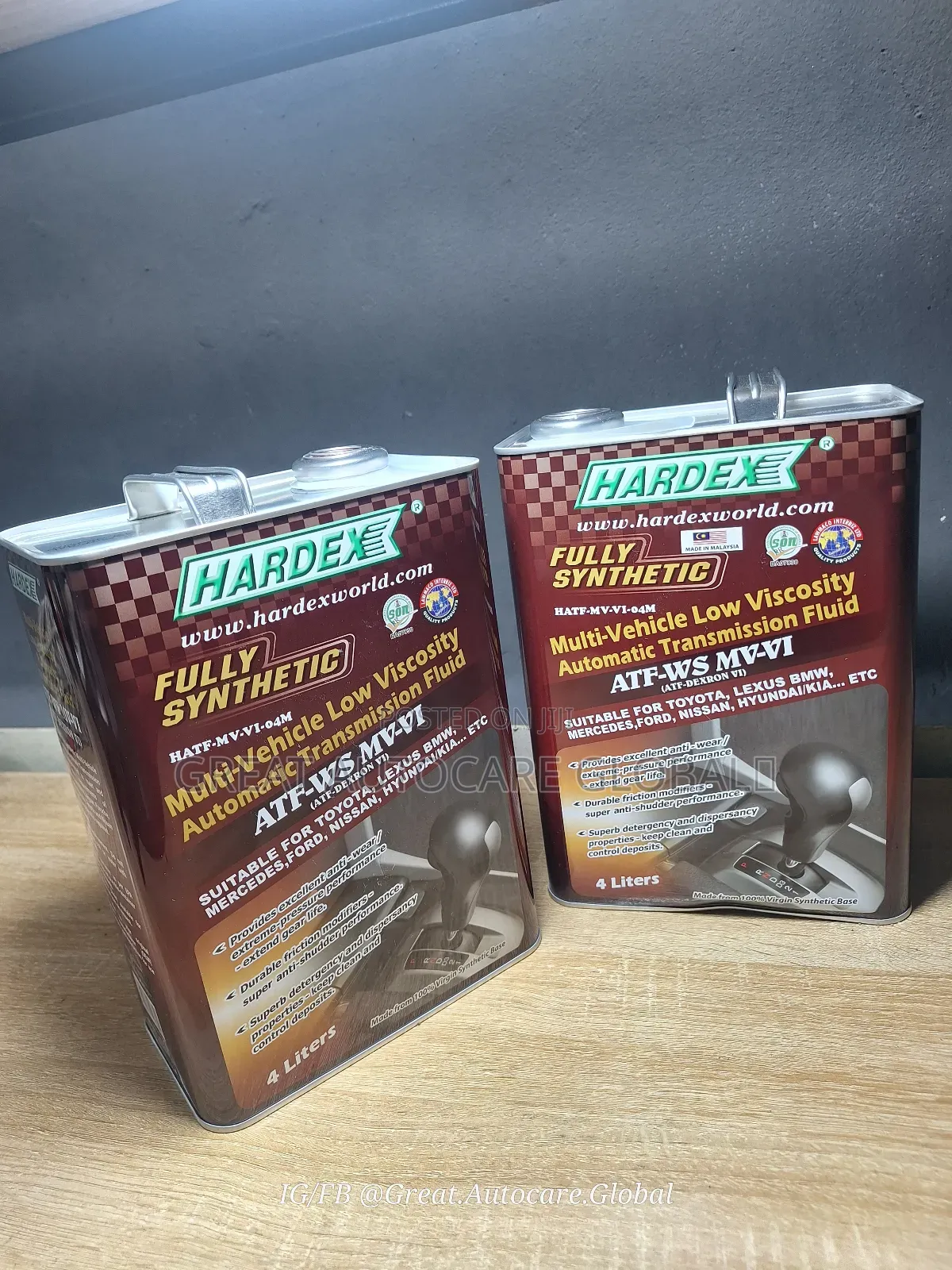 Hardex Fully Synthetic Automatic Transmission Fluid (Atf)