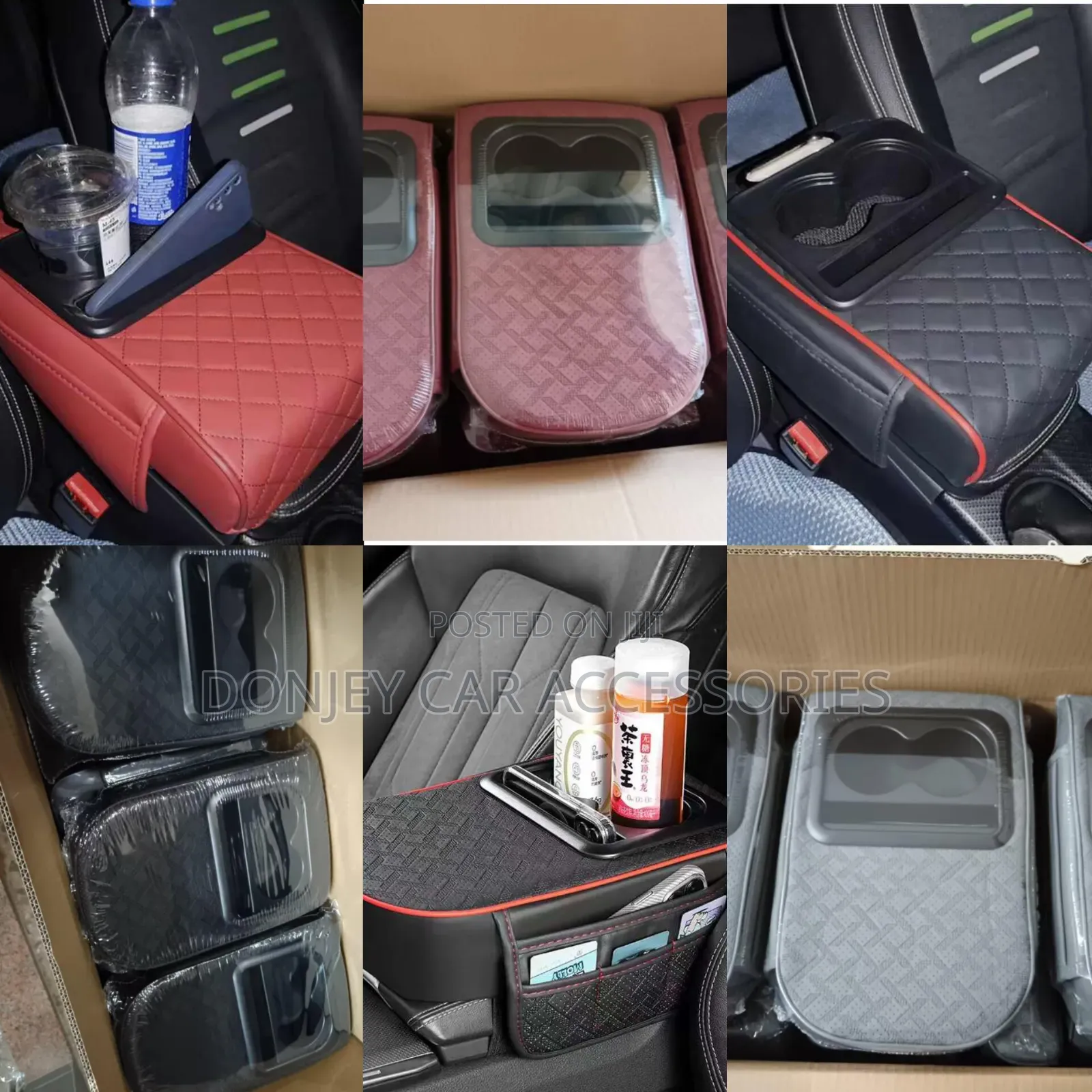 Car Arm Rest With Cup Holder