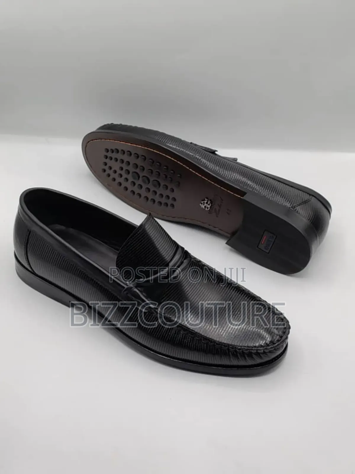Original Italian Genio Leather Loafers Available in Store