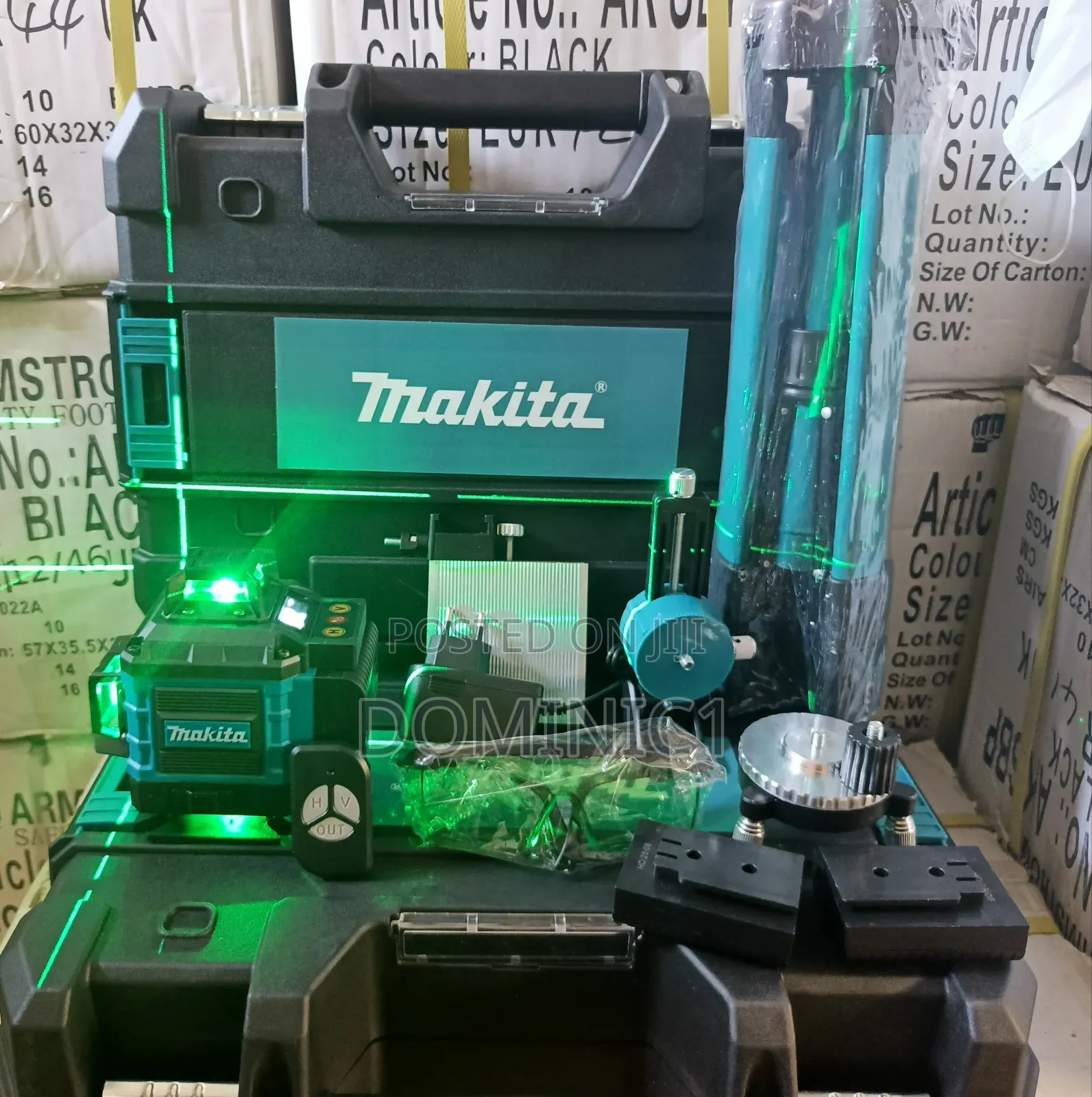 16 Line Makita Laser Level Complete Set
