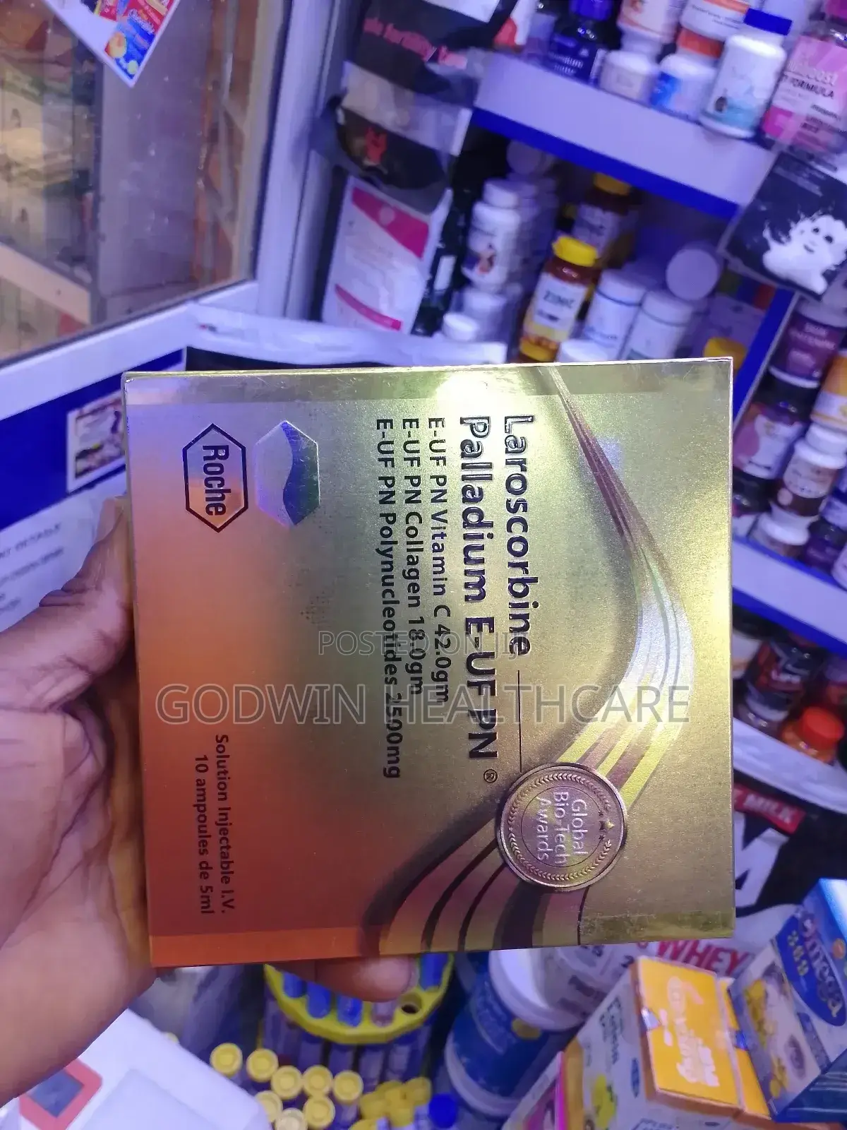 Laroscorbin Palladium Injection