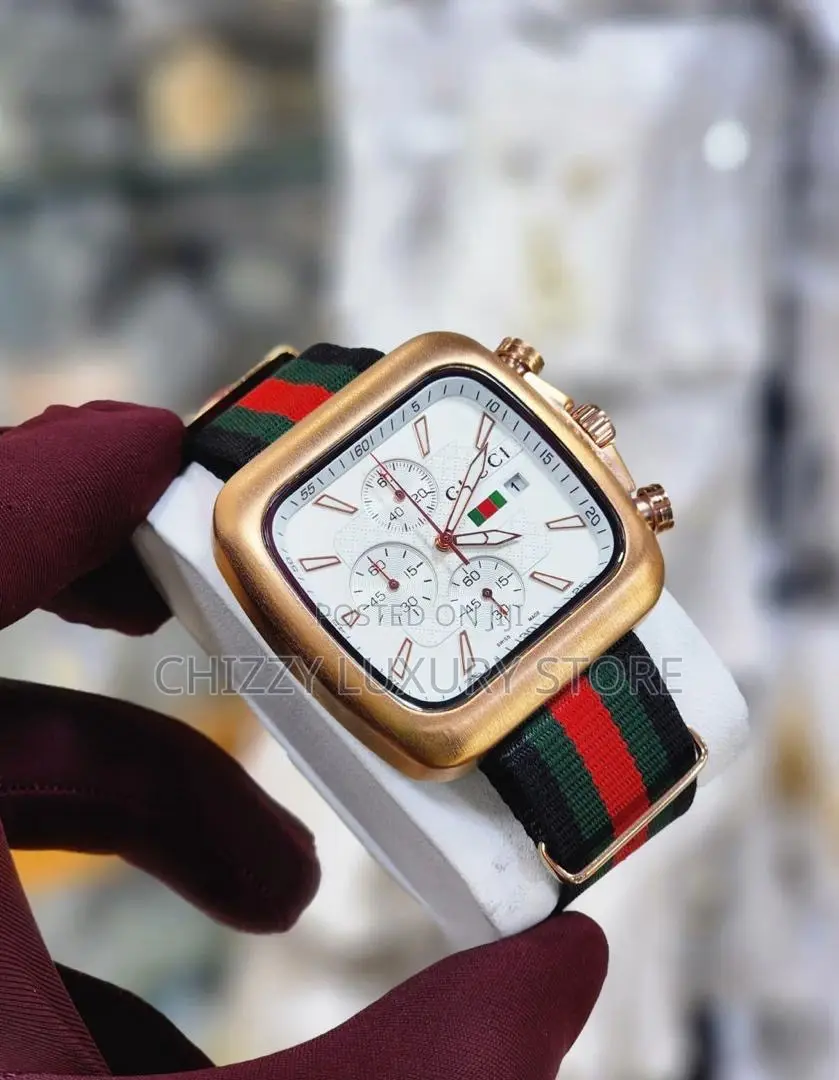 Gucci Quality Luxury Men Water Resistant Wristwatch