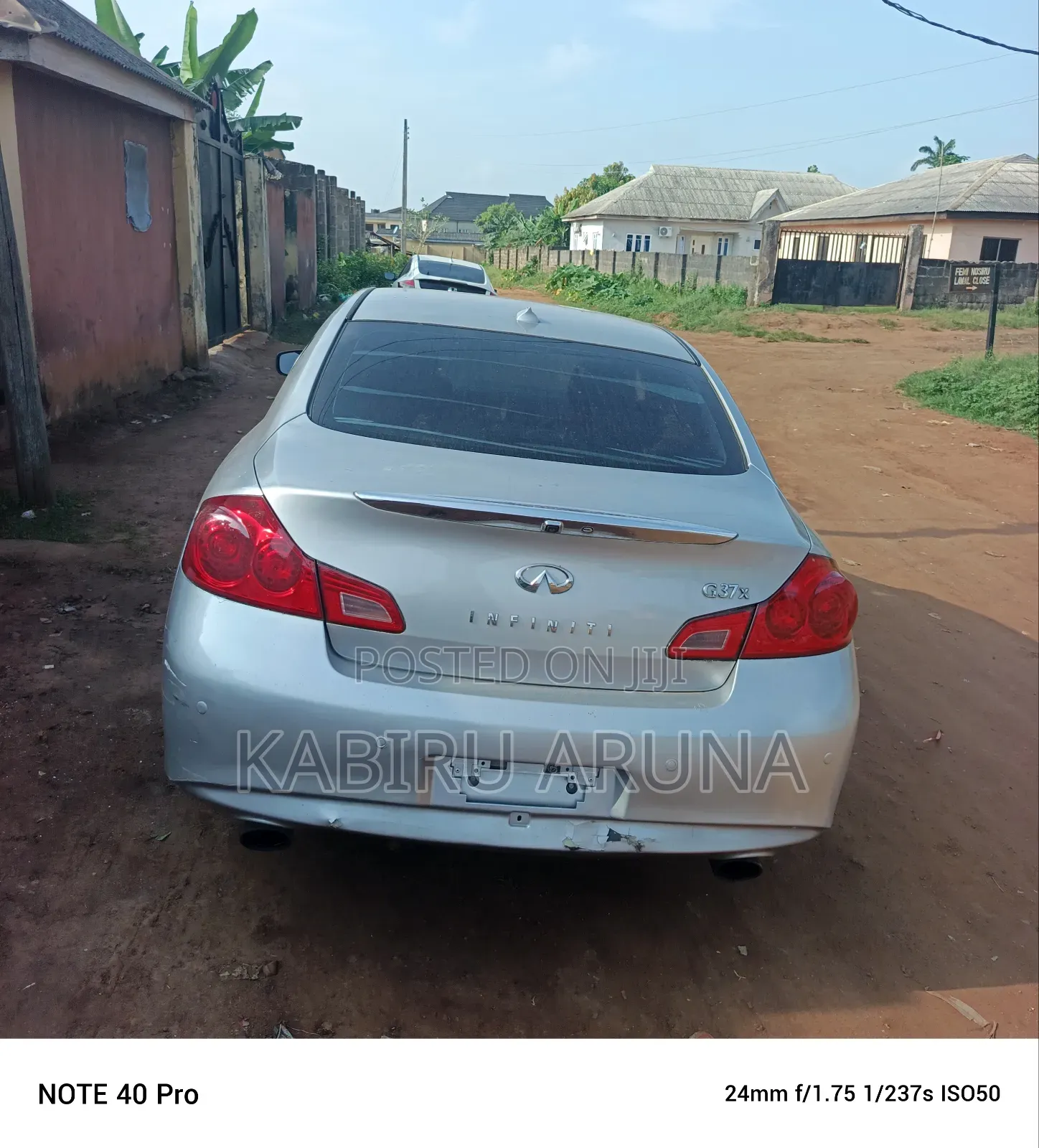 Infiniti G35 2008 Silver