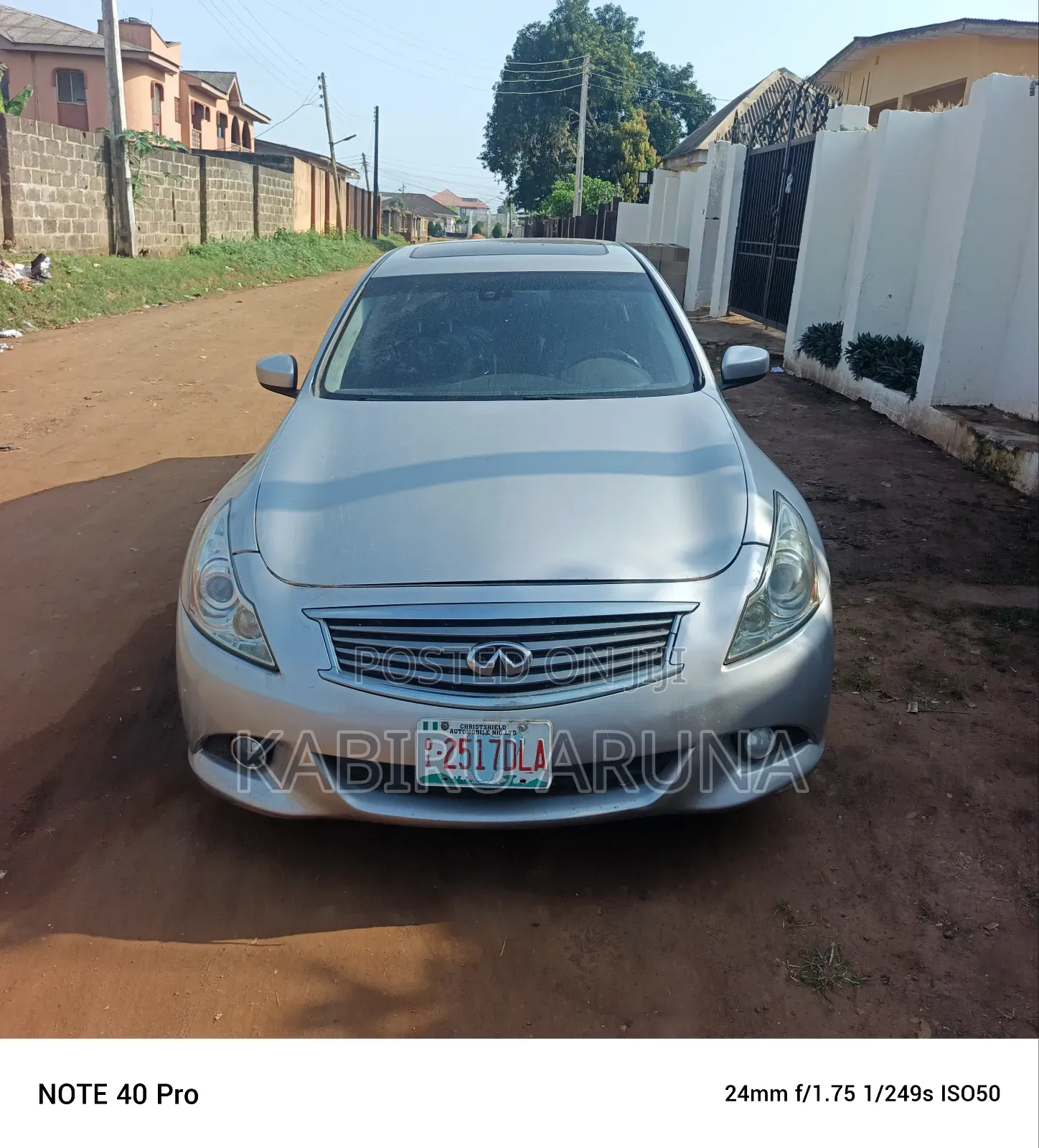 Infiniti G35 2008 Silver