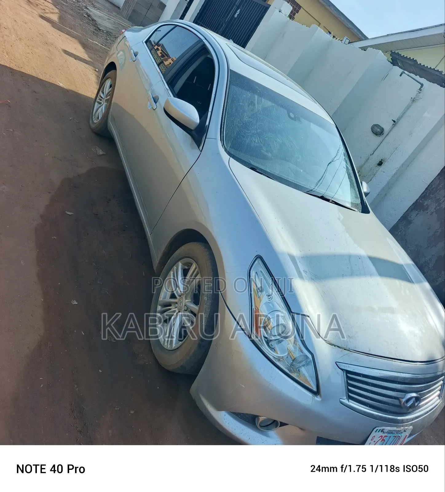 Infiniti G35 2008 Silver