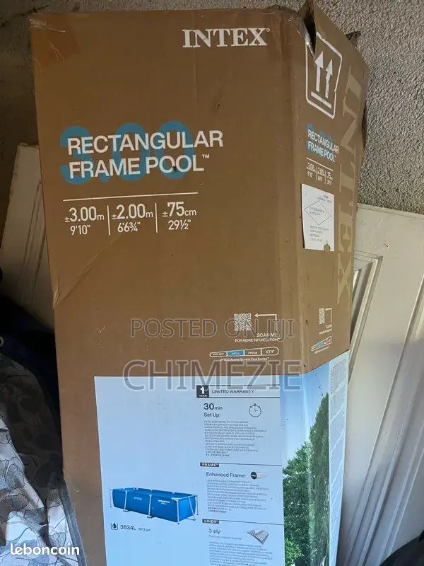9ft Length 6ft Width Intexpool for Safety Swimming Nd Church Baptism