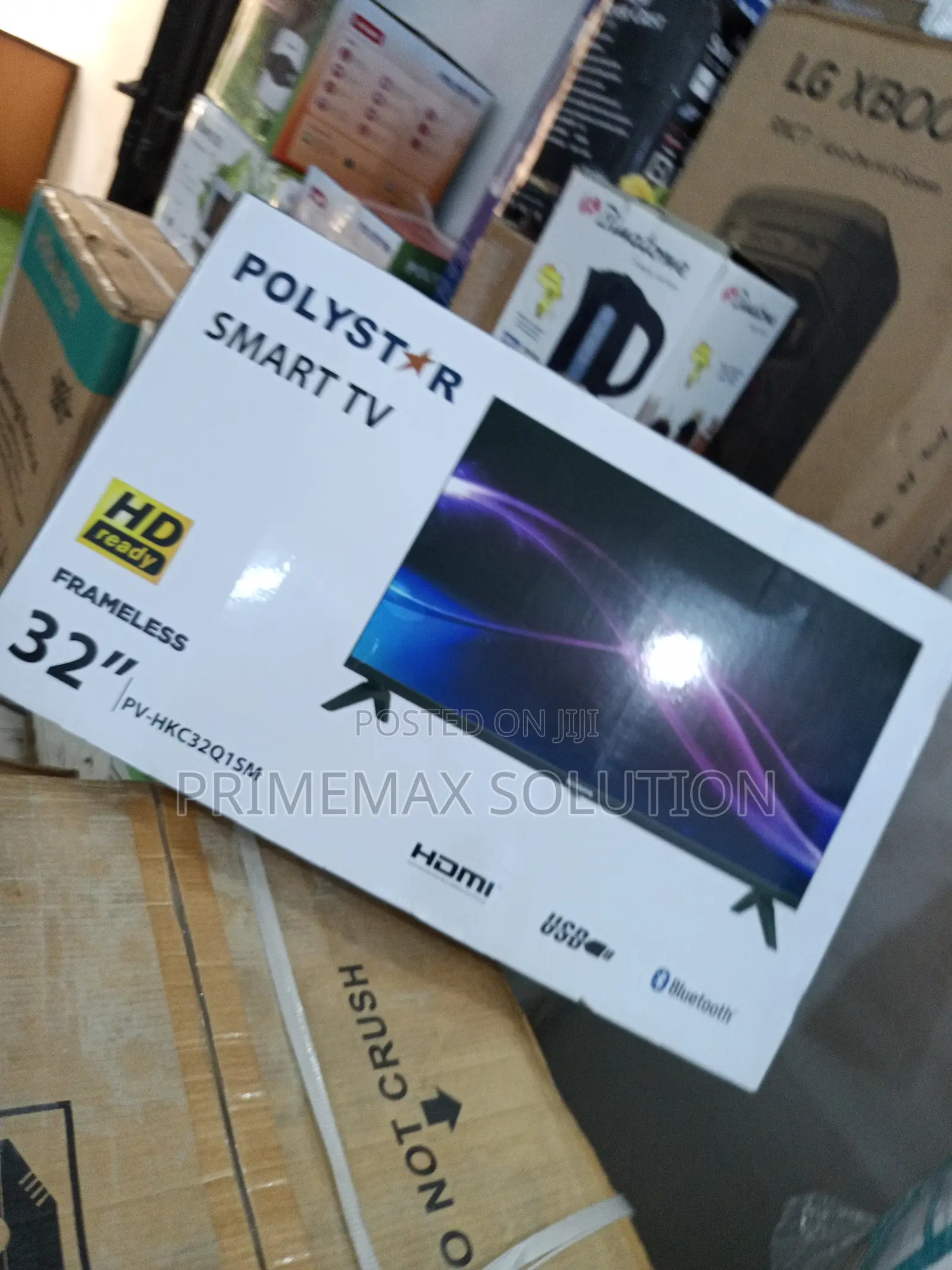 Polystar Pv-32e6500 32" Smart Android Tv - 1 Year Warranty