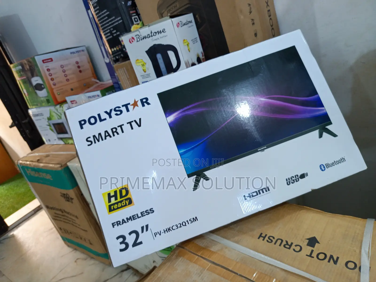 Polystar 32" Full Hd Smart Tv - Sleek Design + Years Warranty1