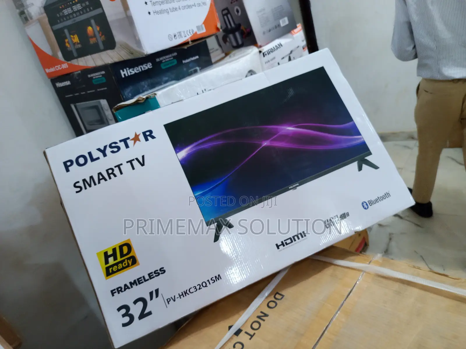 Polystar 32" Smart Tv + Free Delivery Nationwide
