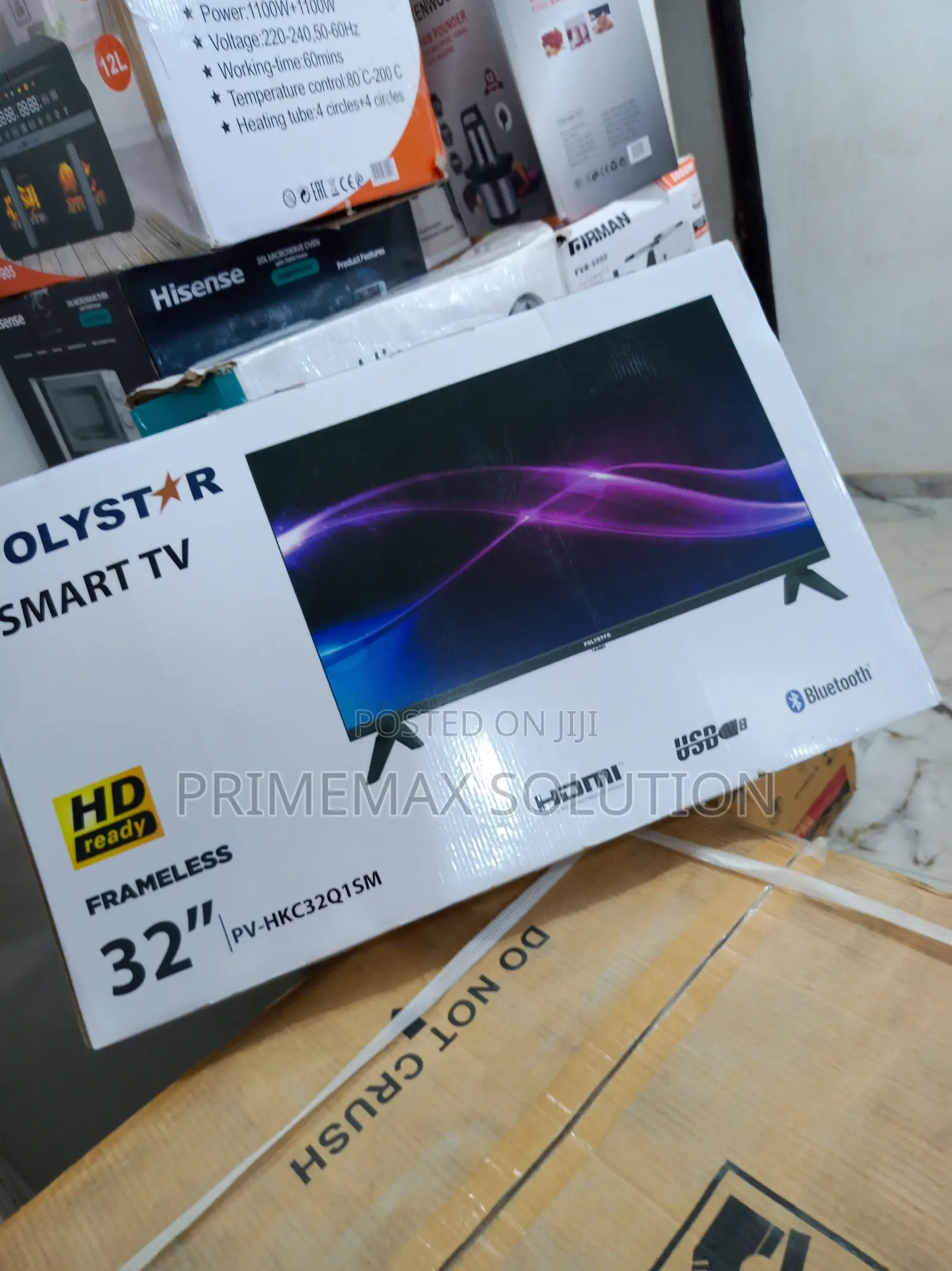 Polystar 32 Inch Smart Android Tv - Quad-Core Processor