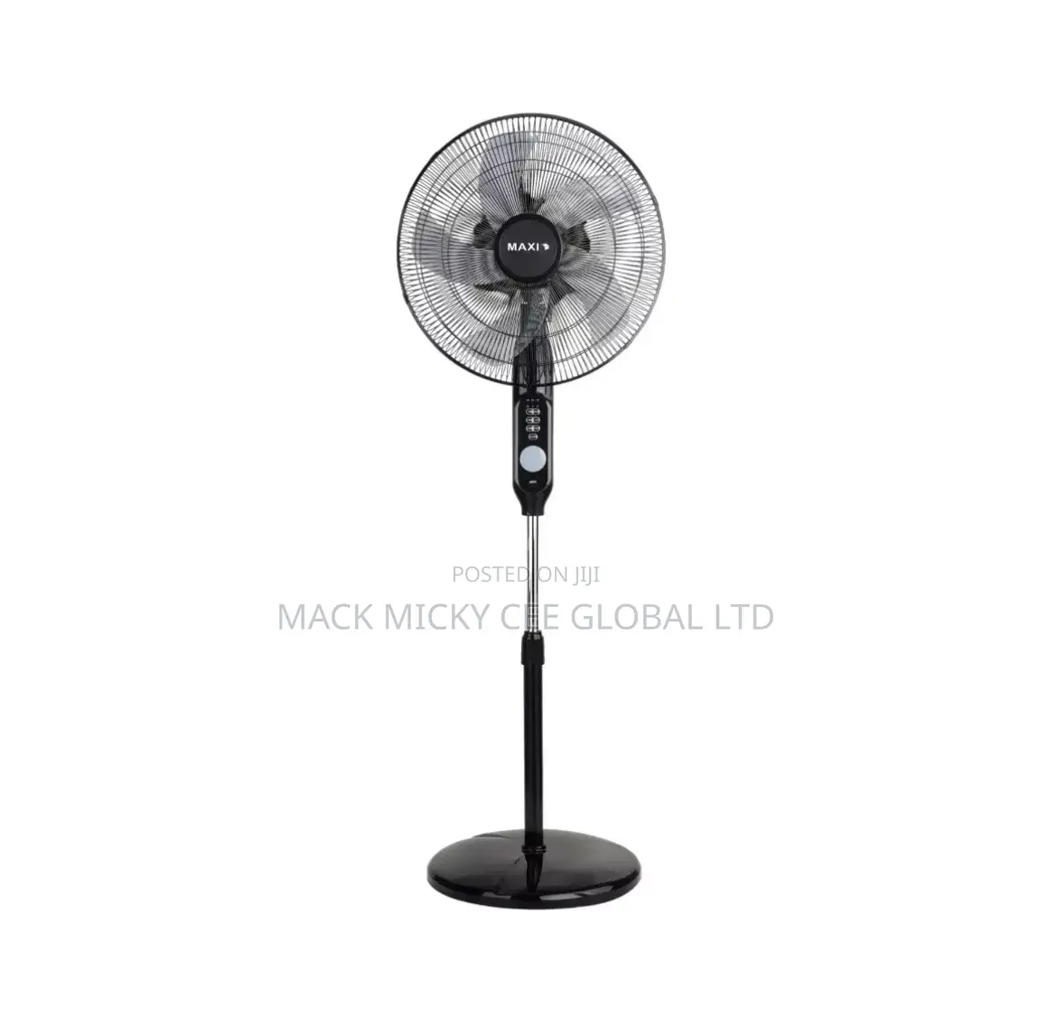 Maxi Standing Rechargeable Fan 18 Inch Black (45ac-Kys)