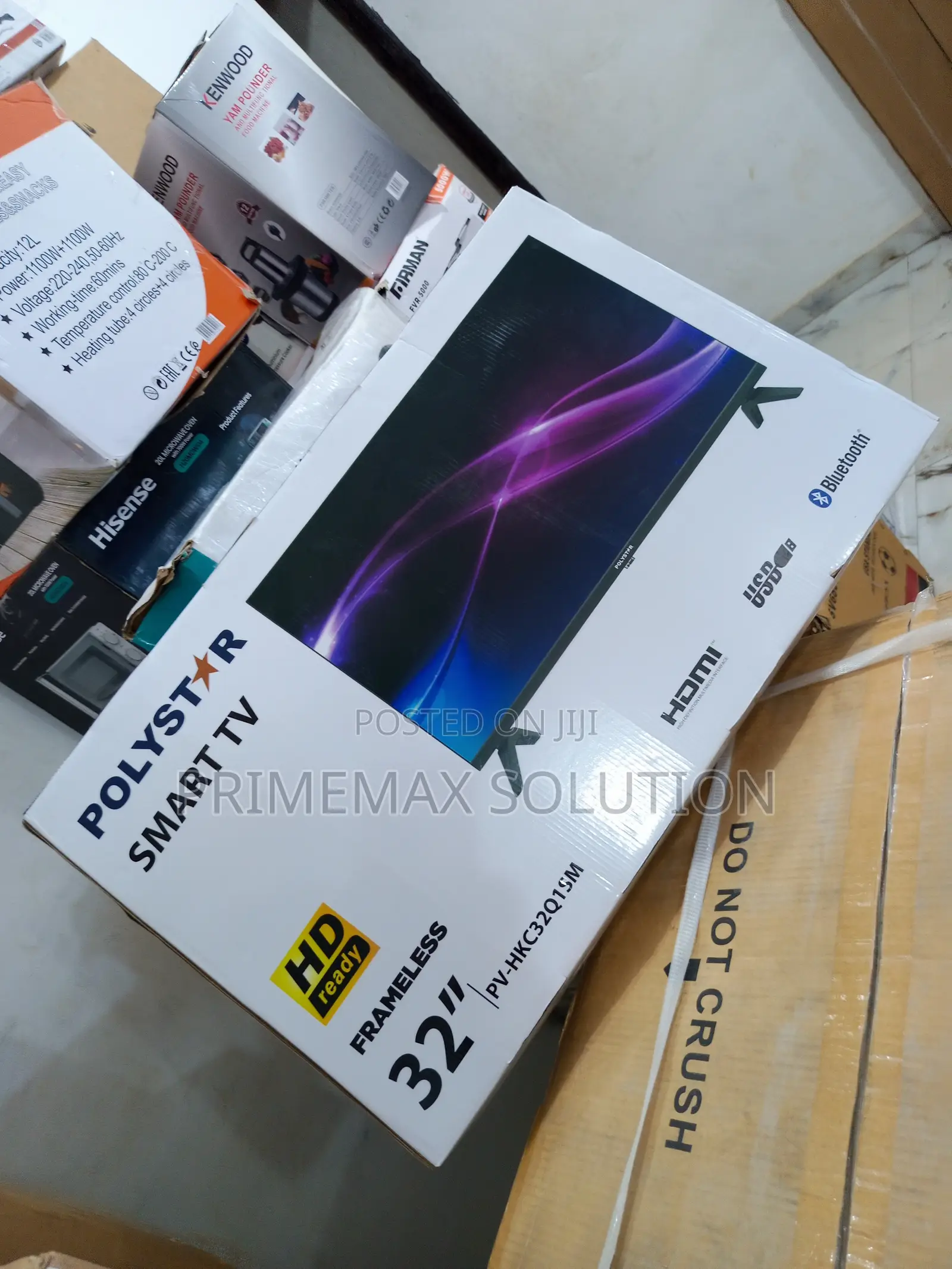 Polystar 32 Inch Hd Smart Led Tv + 12 Months Warranty