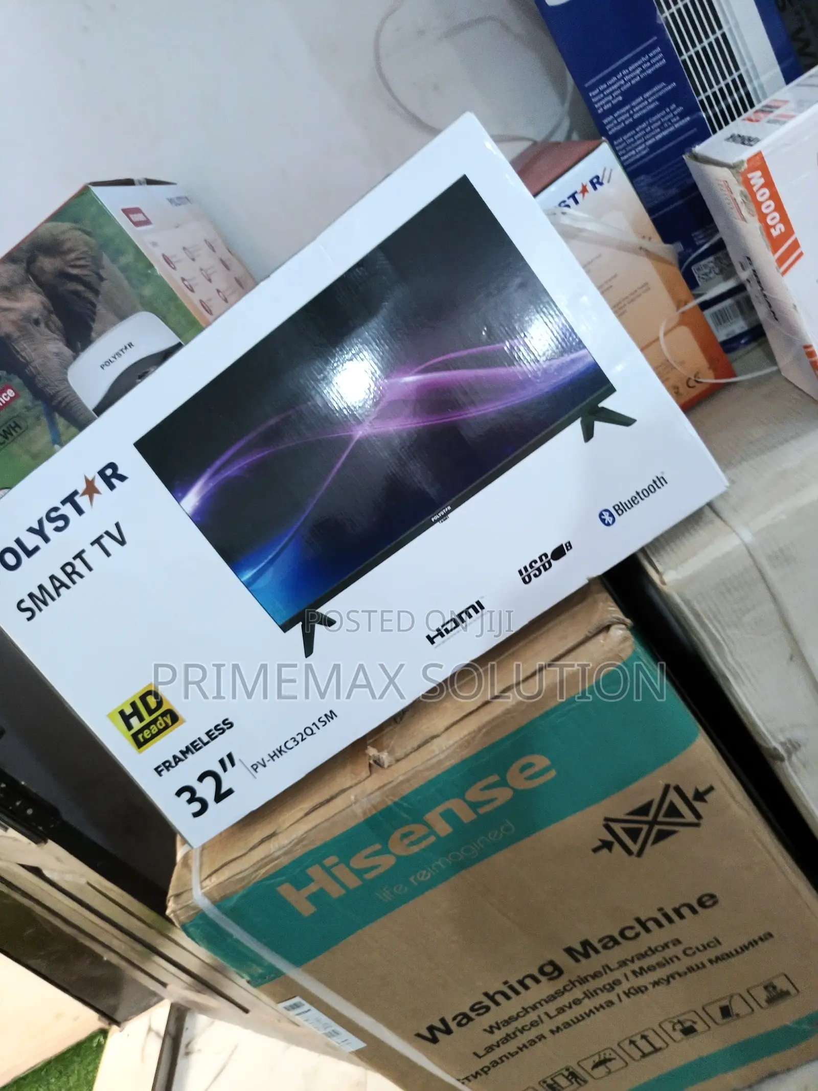 Polystar 32-Inch Smart Android Tv - Latest 11.0 Version
