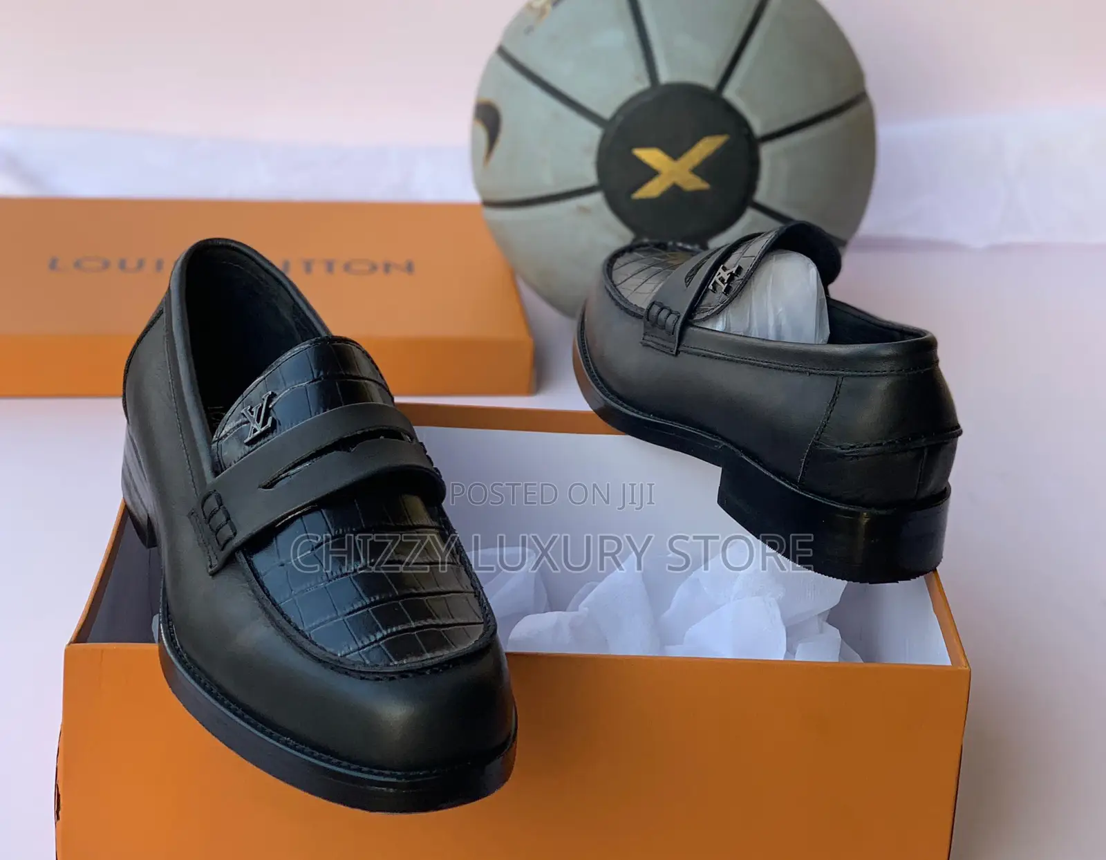Louis Vuitton Quality Luxury Men Genuine Leather Cooperate Shoe