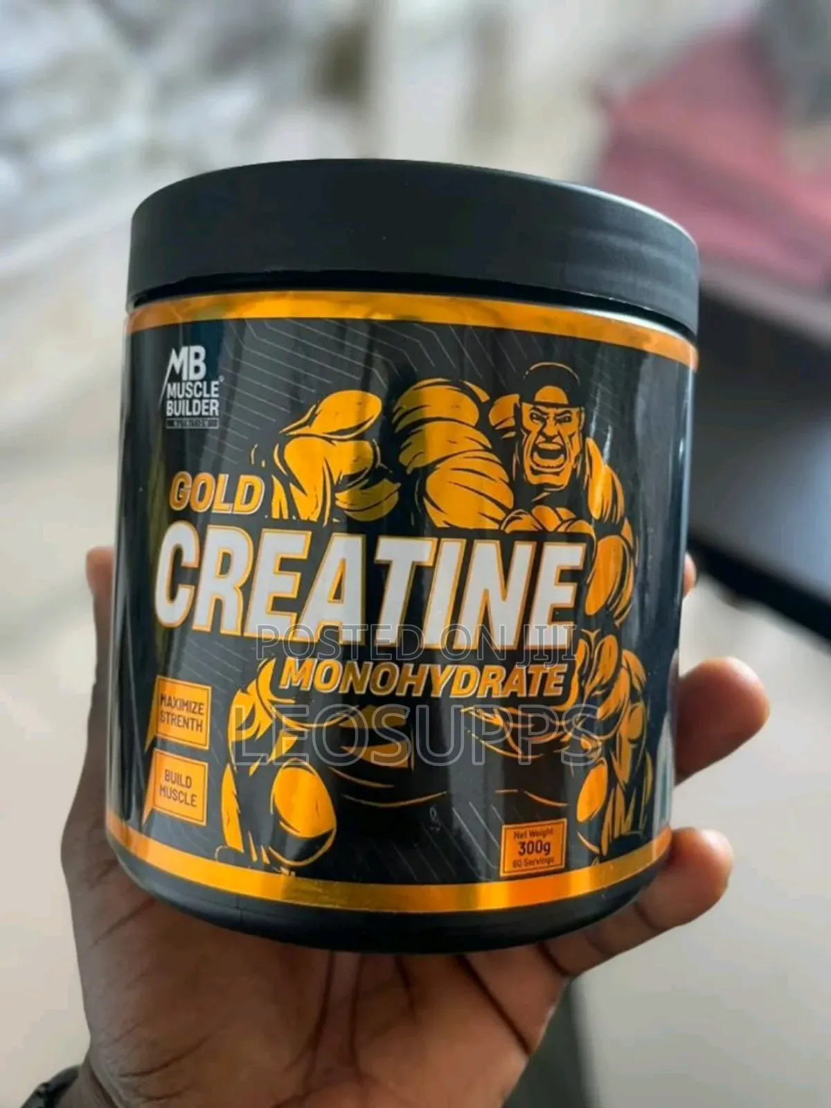 Muscle Builder (Mb) Gold Creatine Monohydrate 5grams 60 Servings