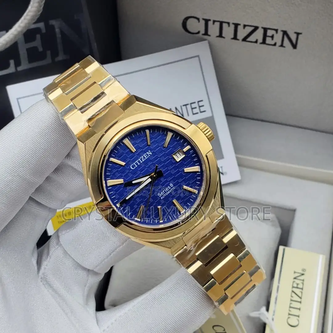 Citizen Quality Luxury Men Automatic Engine Wristwatch