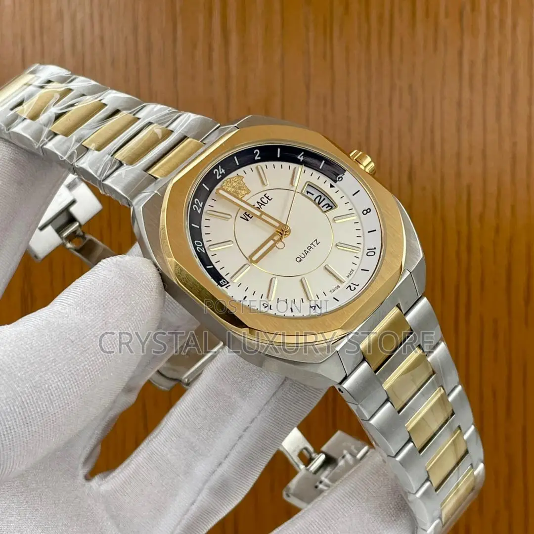 Versace Quality Luxury Men Automatic Engine Wristwatch