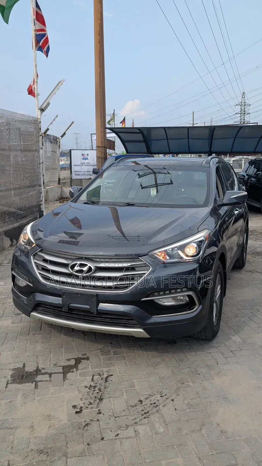 Hyundai Santa Fe 2017 Gray