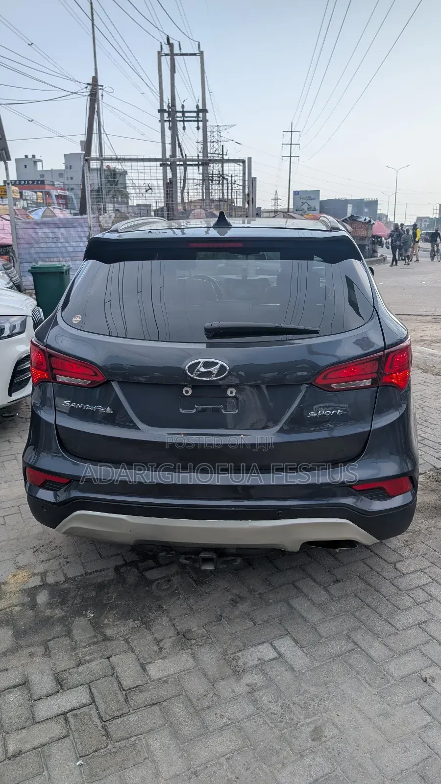 Hyundai Santa Fe 2017 Gray