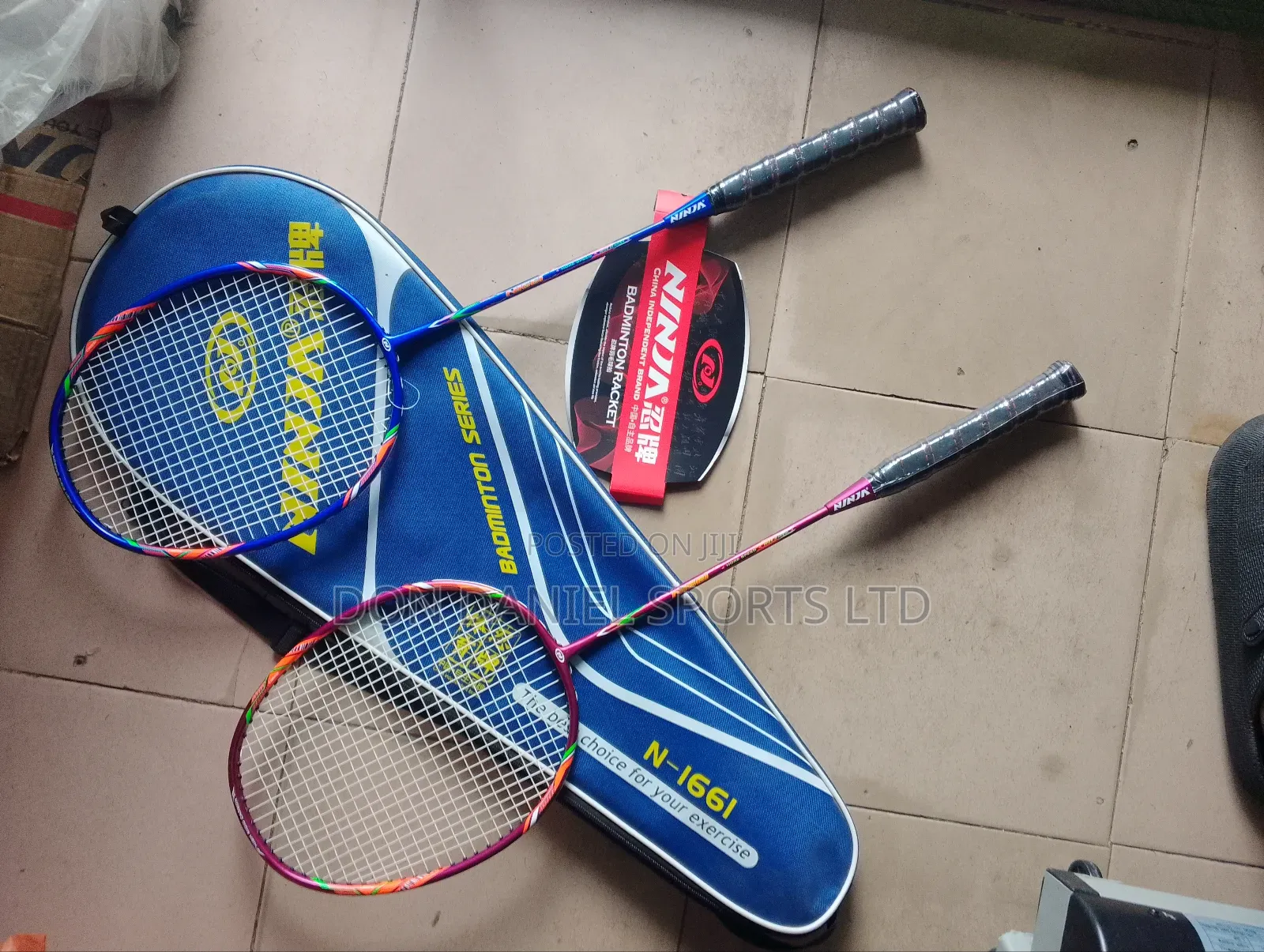 2 in 1 Badminton Racket