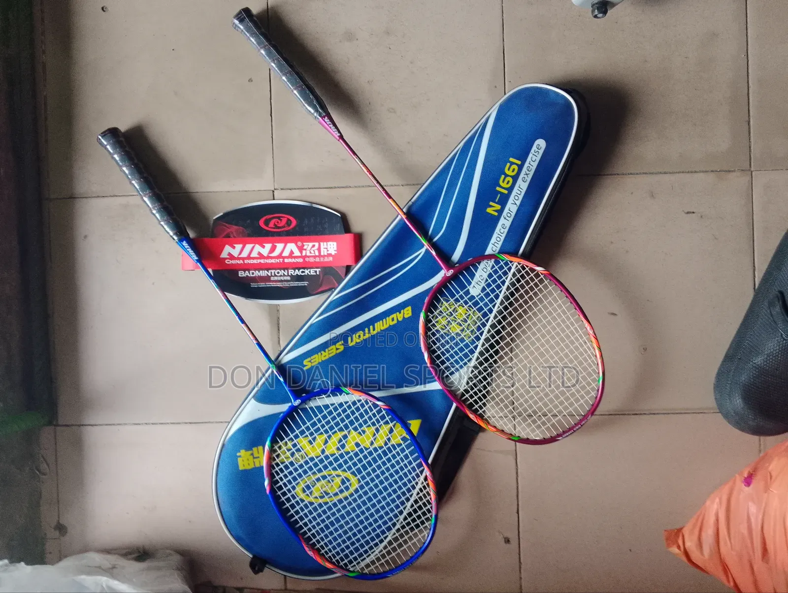 2 in 1 Badminton Racket