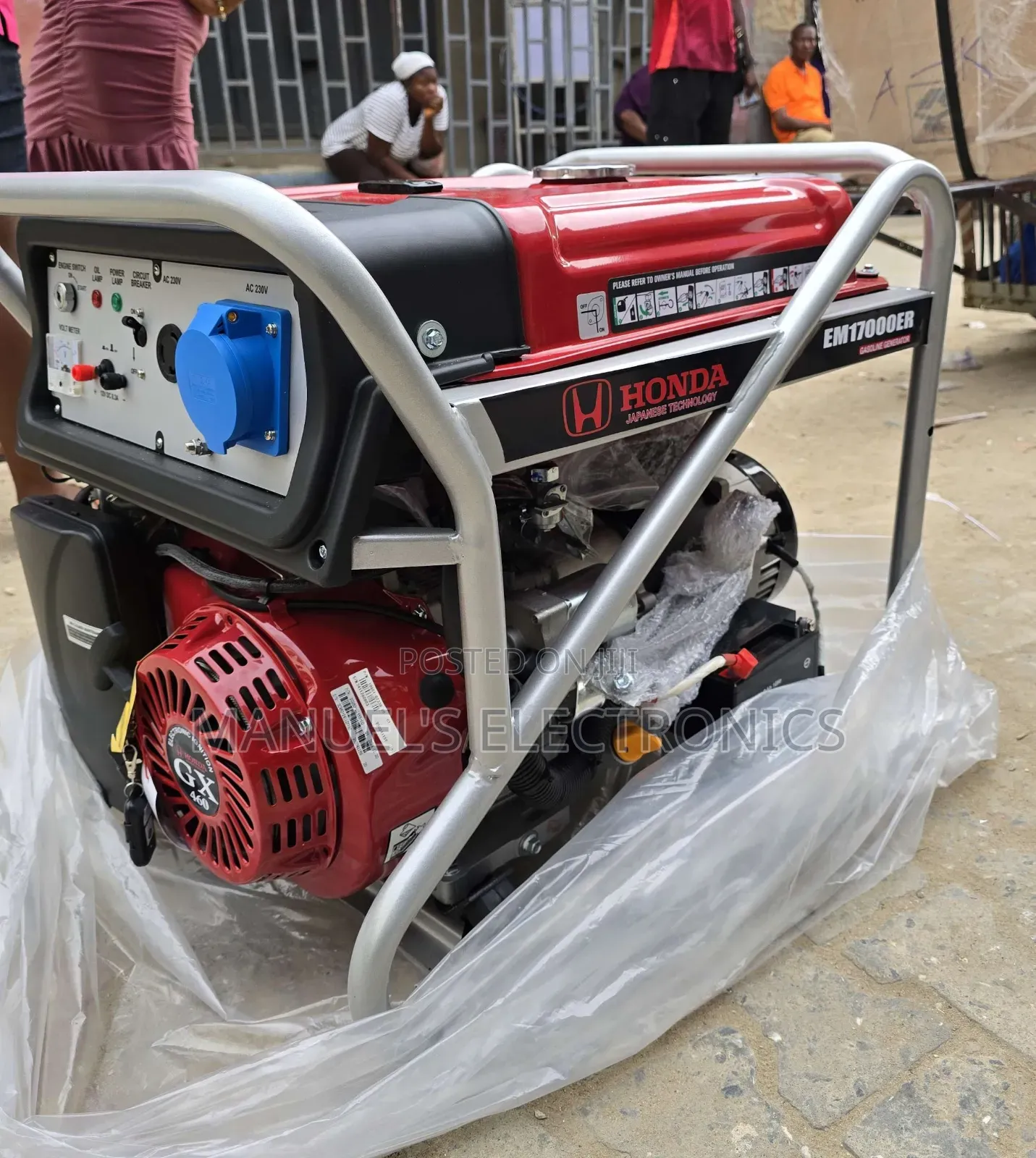 12kva Heavy-duty Honda Remote Control Petrol Gen 1years Wty