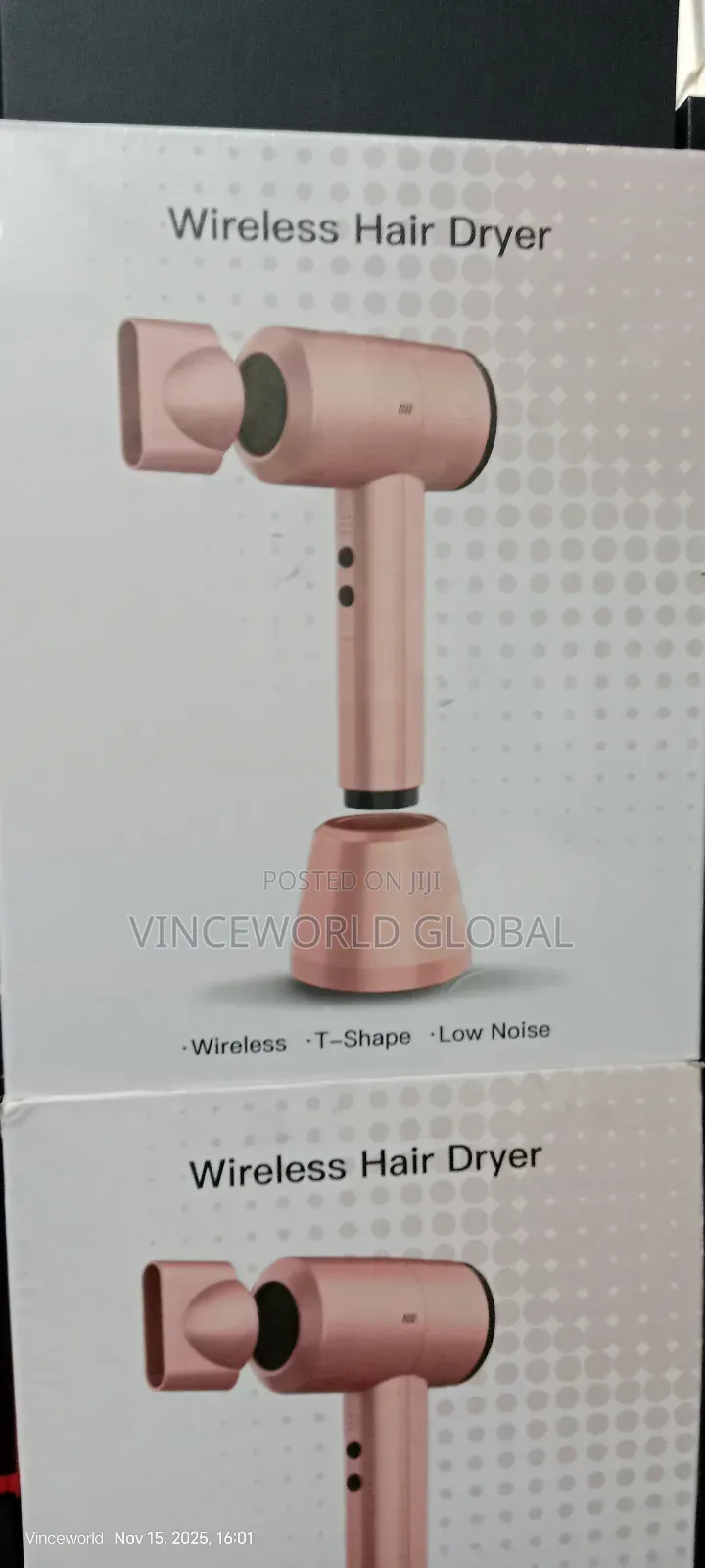 Powerful Wireless Hair Dryer