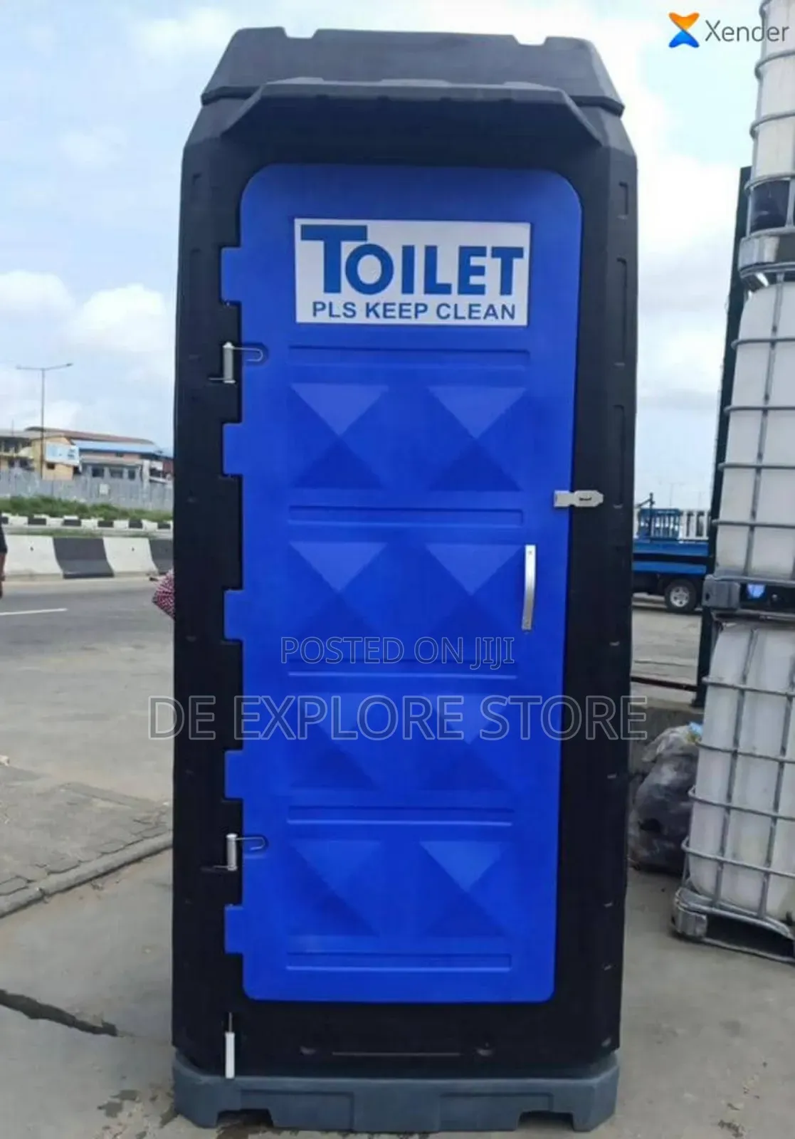 Mobile Toilet for Construction Companies